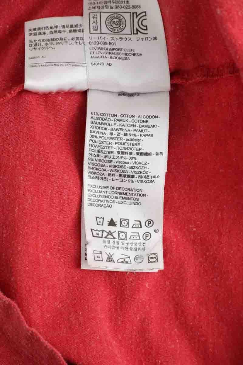 T-shirt LEVI'S - Seconde main Red