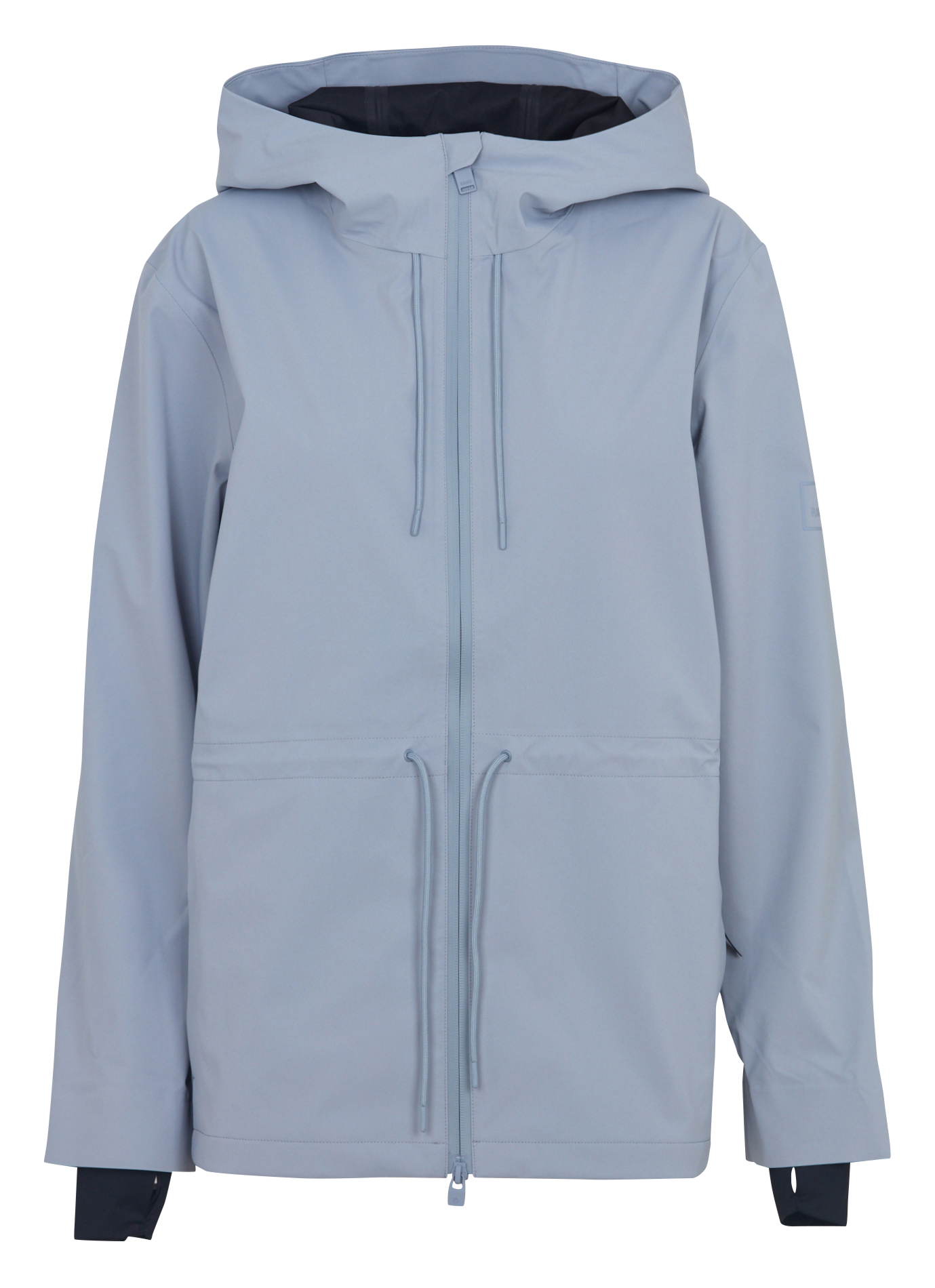 Cotton parka with hood RAINS Blue