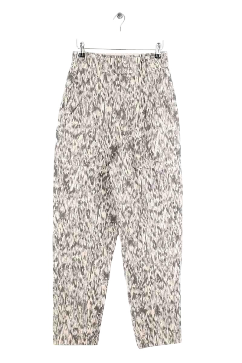 Carrot trousers ISABEL MARANT ÉTOILE - SECONDE MAIN Grey