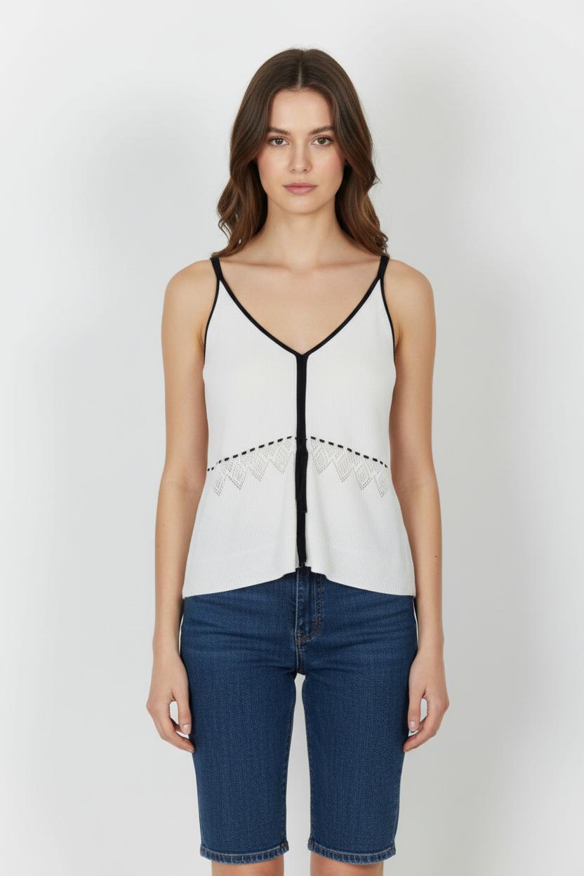 Top & tank top COMPTOIR DES COTONNIERS - Seconde main White