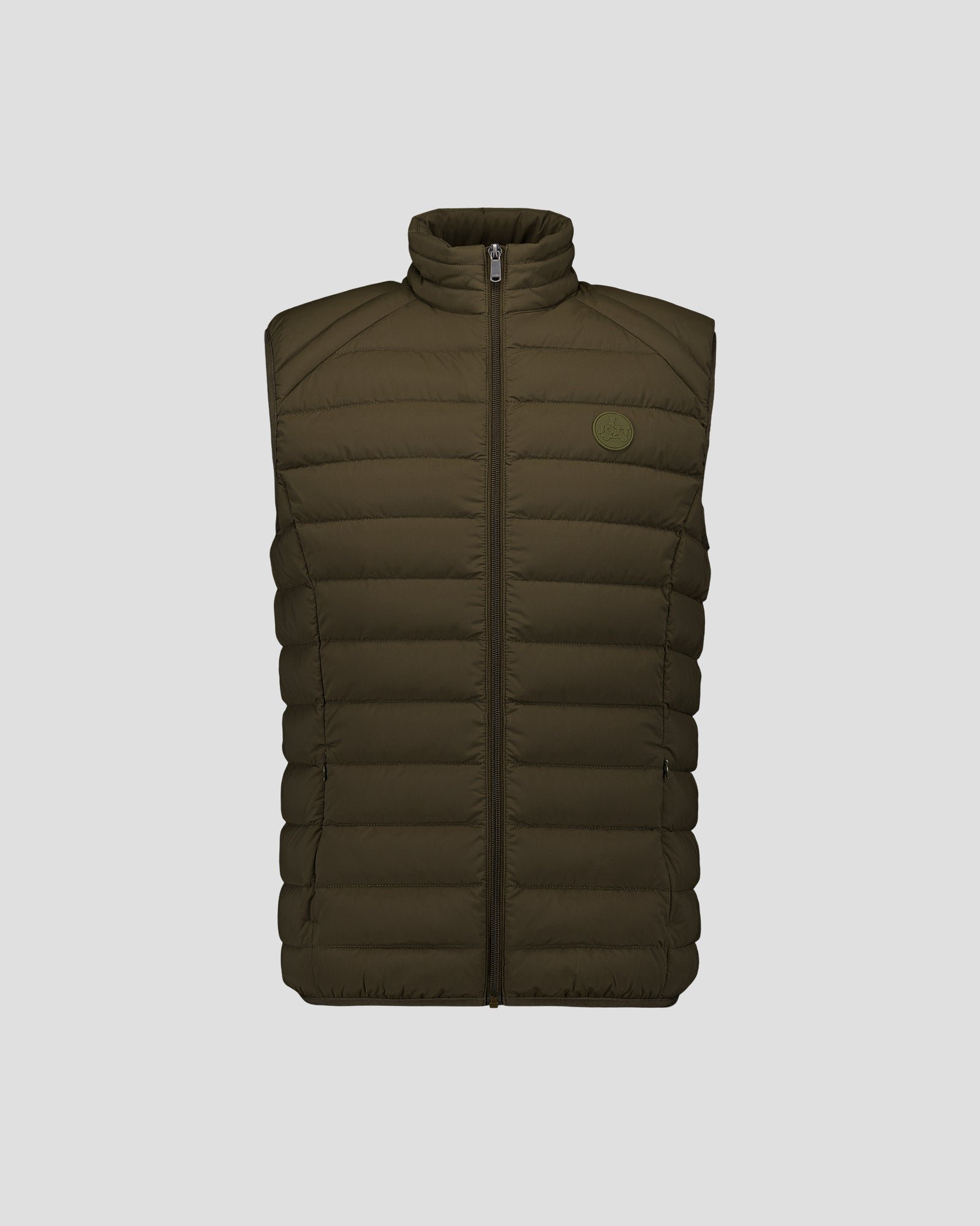 Stretch sleeveless puffer jacket Arafo JOTT Green