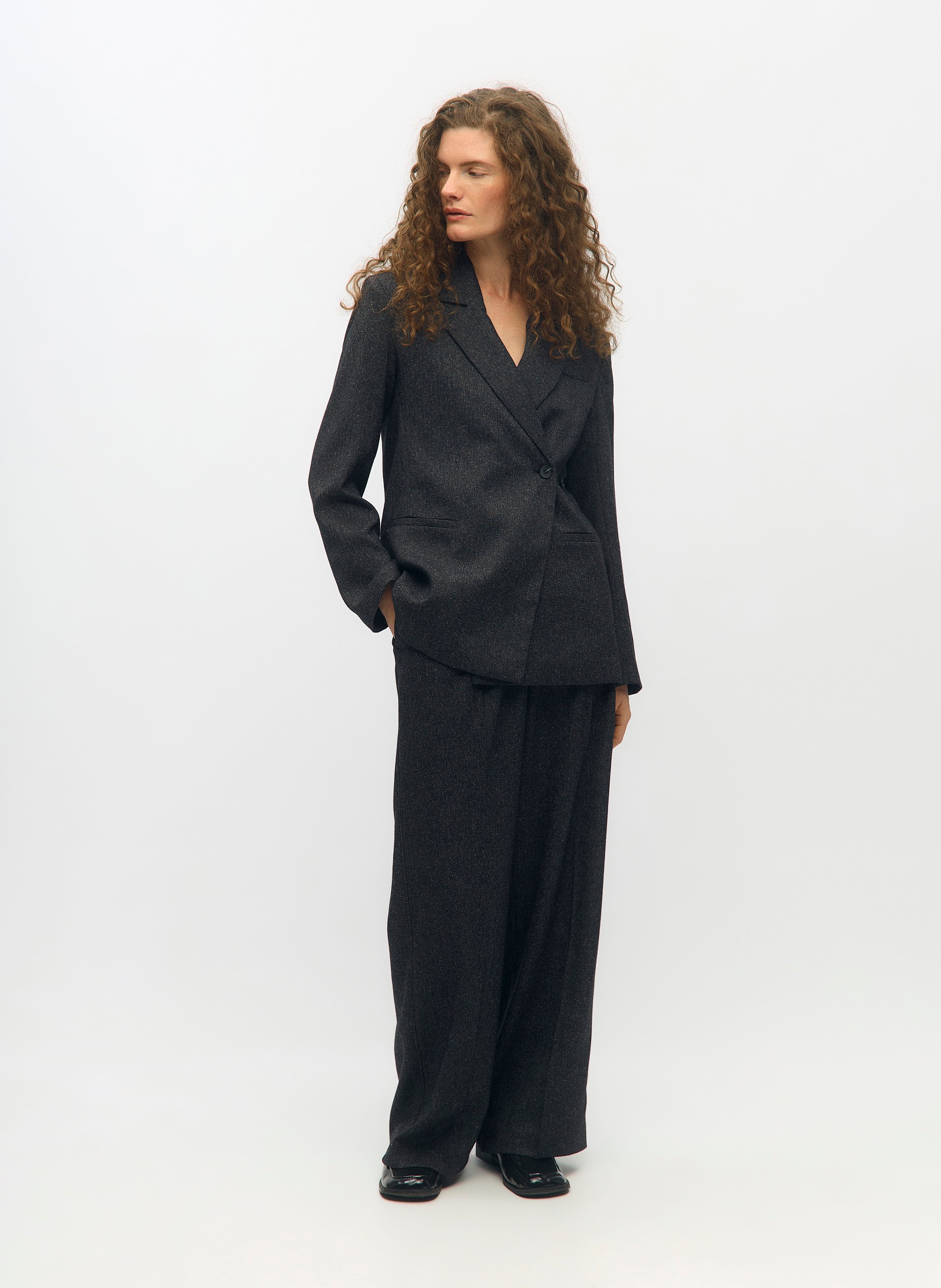 Veste de tailleur ajustée  OBJECT Noir