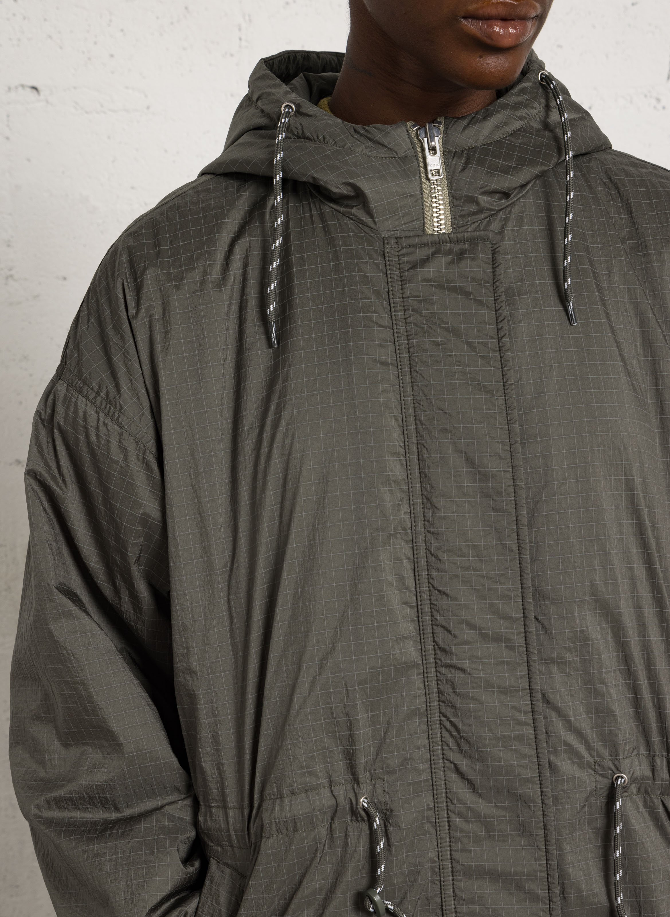 Karierte Parka BELLEROSE Grun