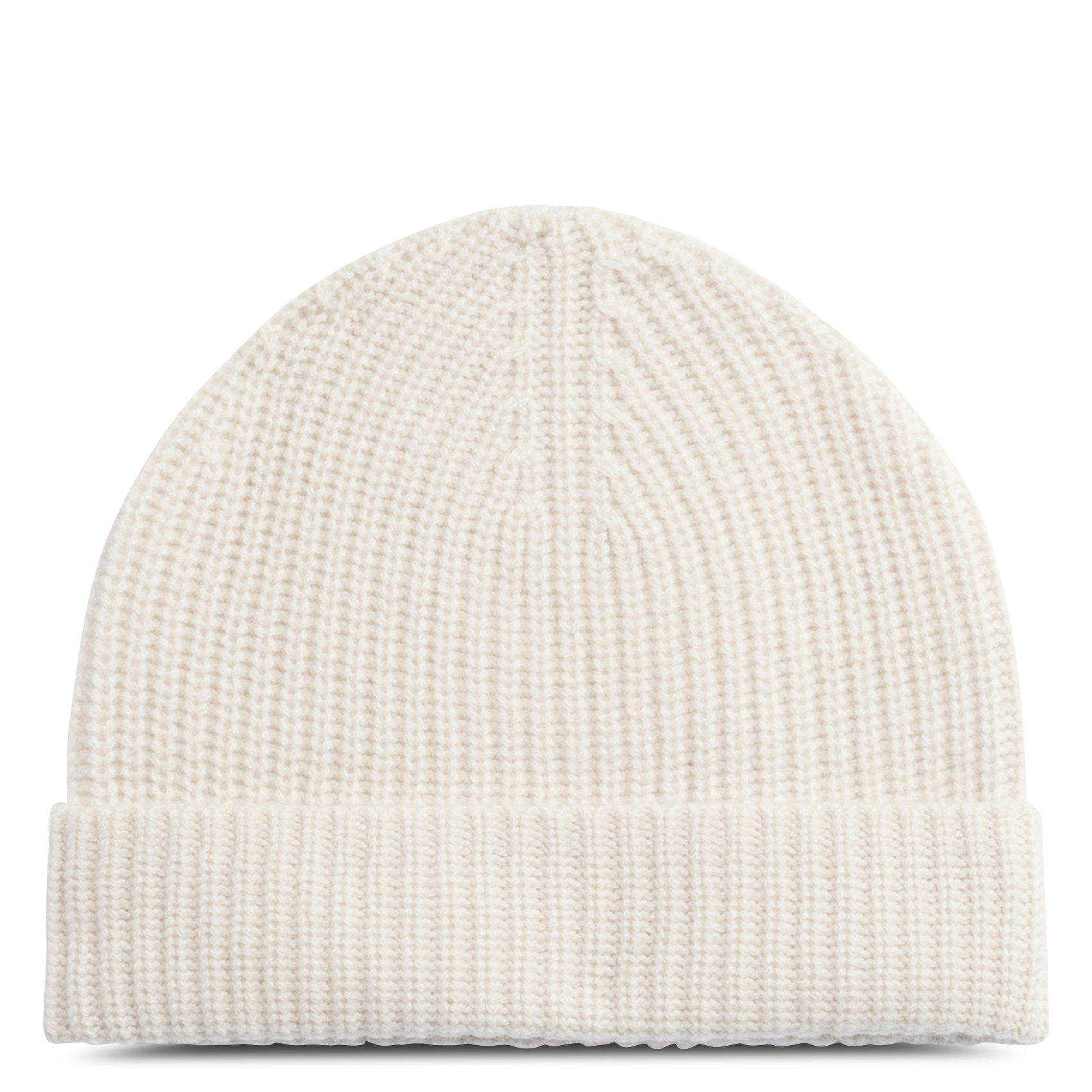 Bonnet à revers côtelé en cachemire GERARD DAREL