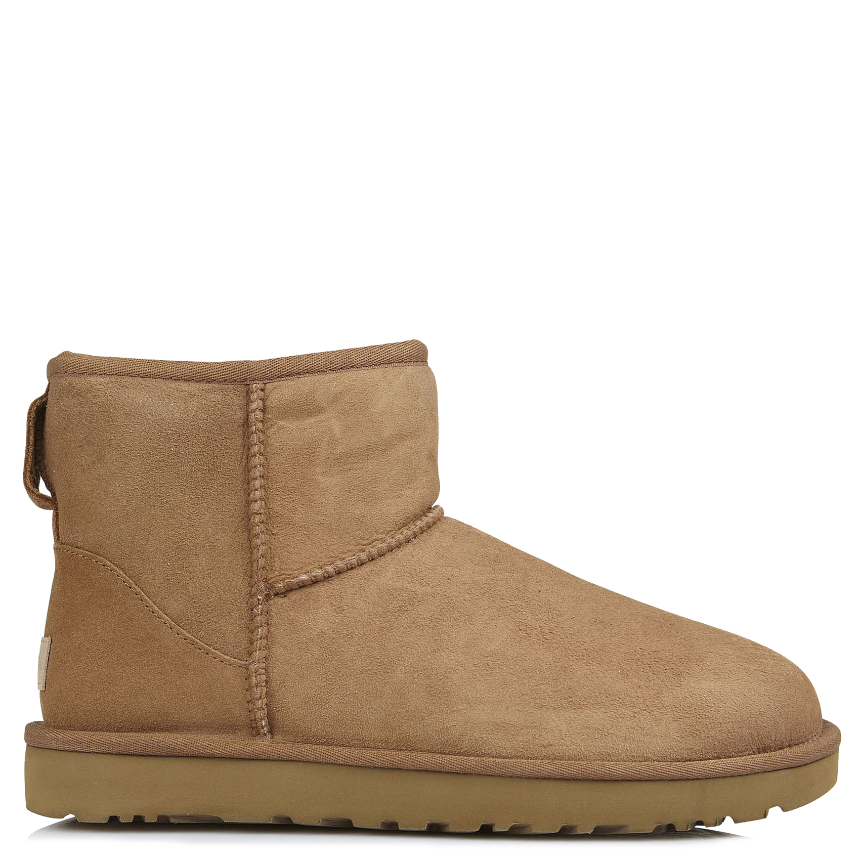 Classic Mini II leather ankle boots UGG Brown