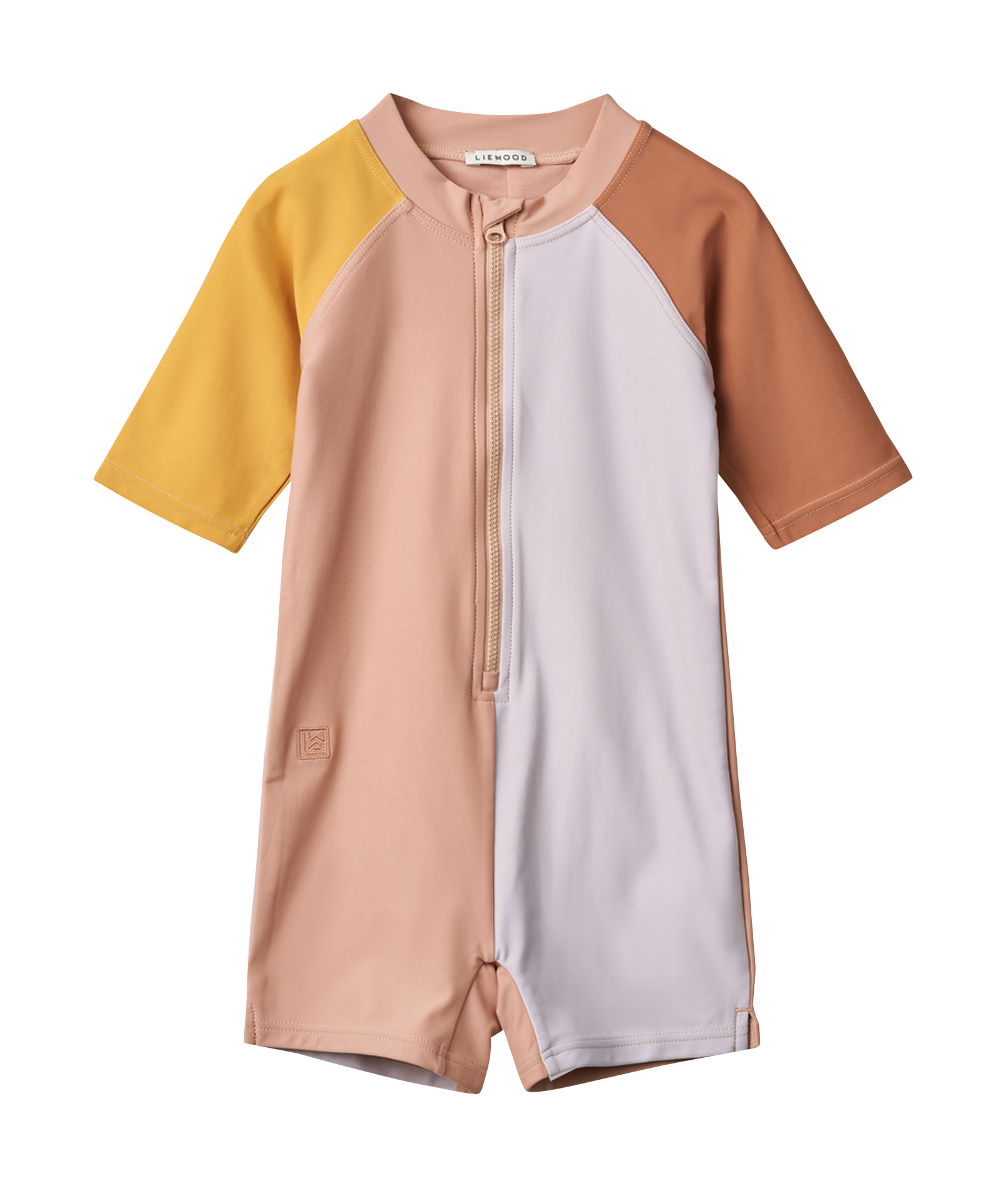 Round-neck printed jumpsuit LIEWOOD Yellow