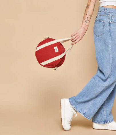 Cotton handbag HINDBAG Red