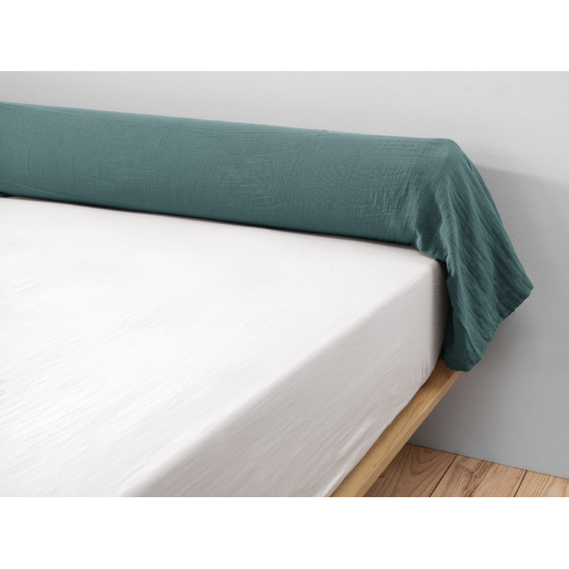 100% Pure Cotton Bolster Pillowcase L'EFFET PAPILLON