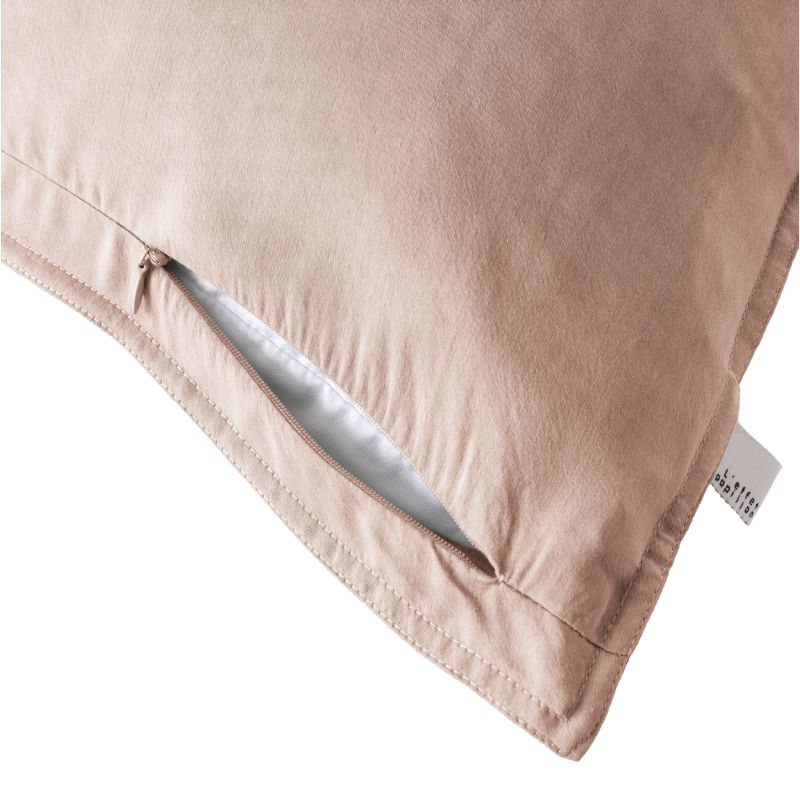 Cotton percale pillow case Pink