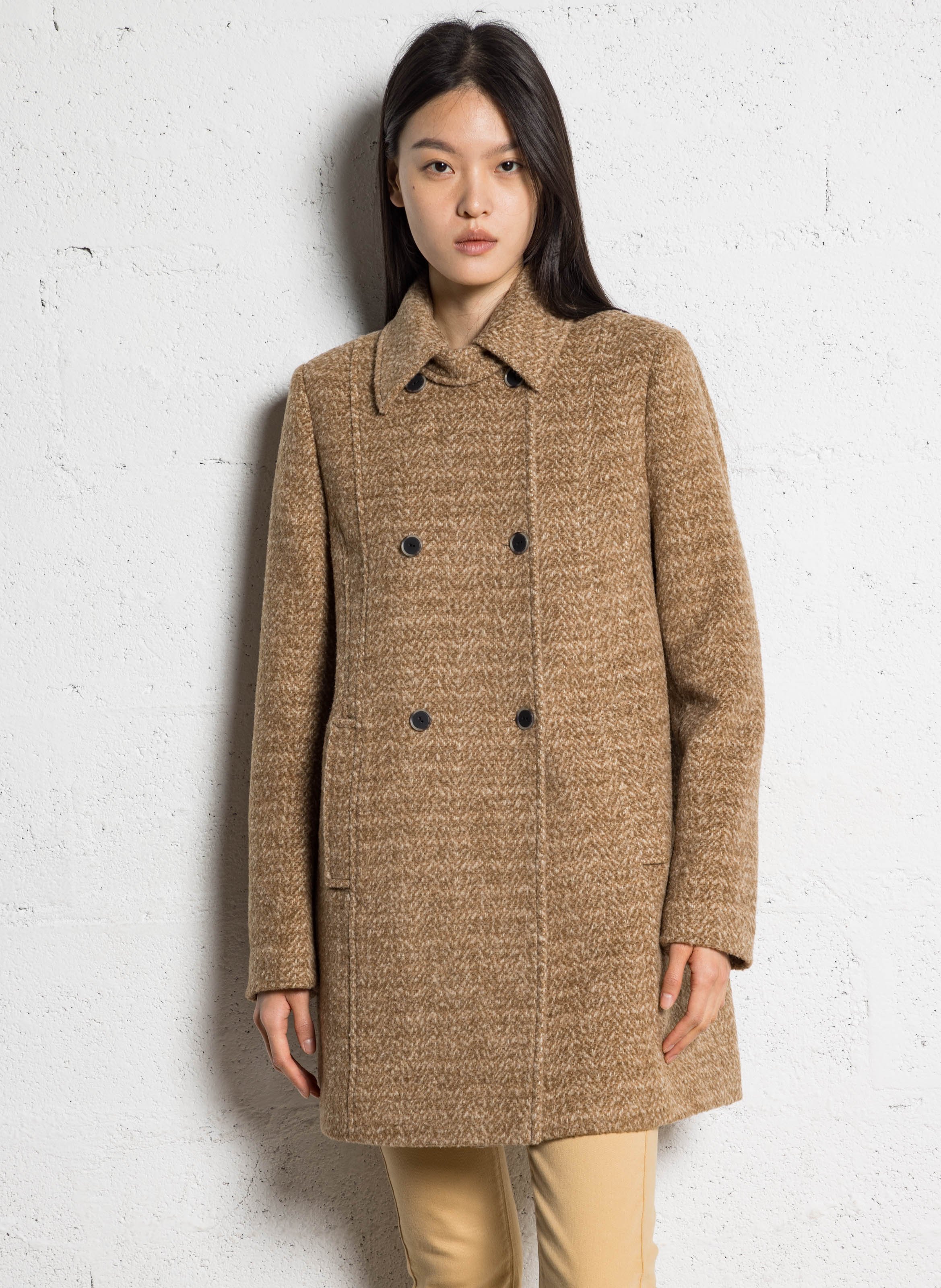 Gants en cuir velours - Look 1