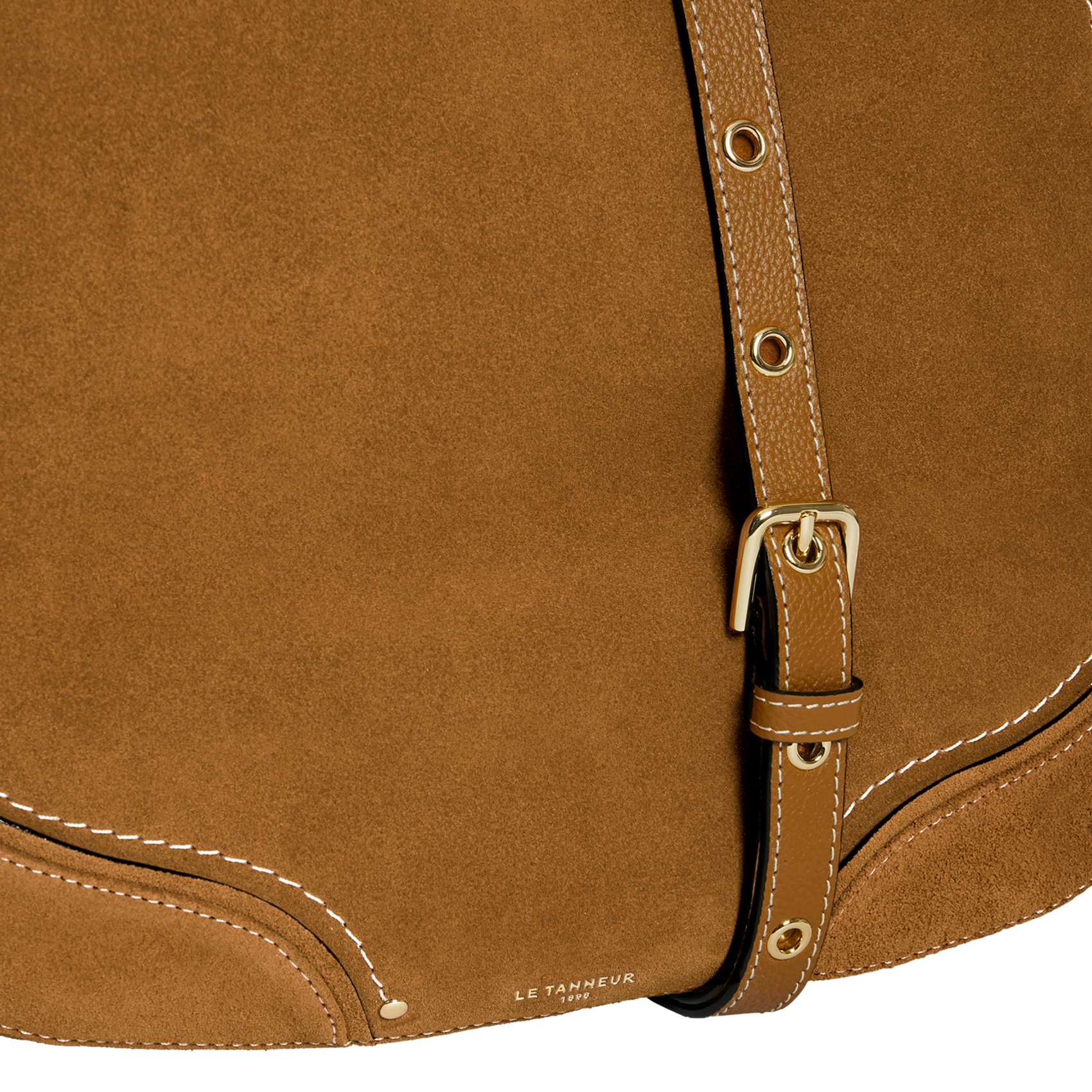 Sac porté épaule en cuir LE TANNEUR Marron