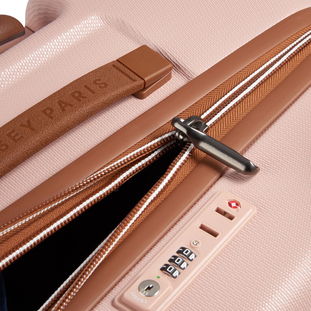 Rigid hold suitcase DELSEY PARIS Pink
