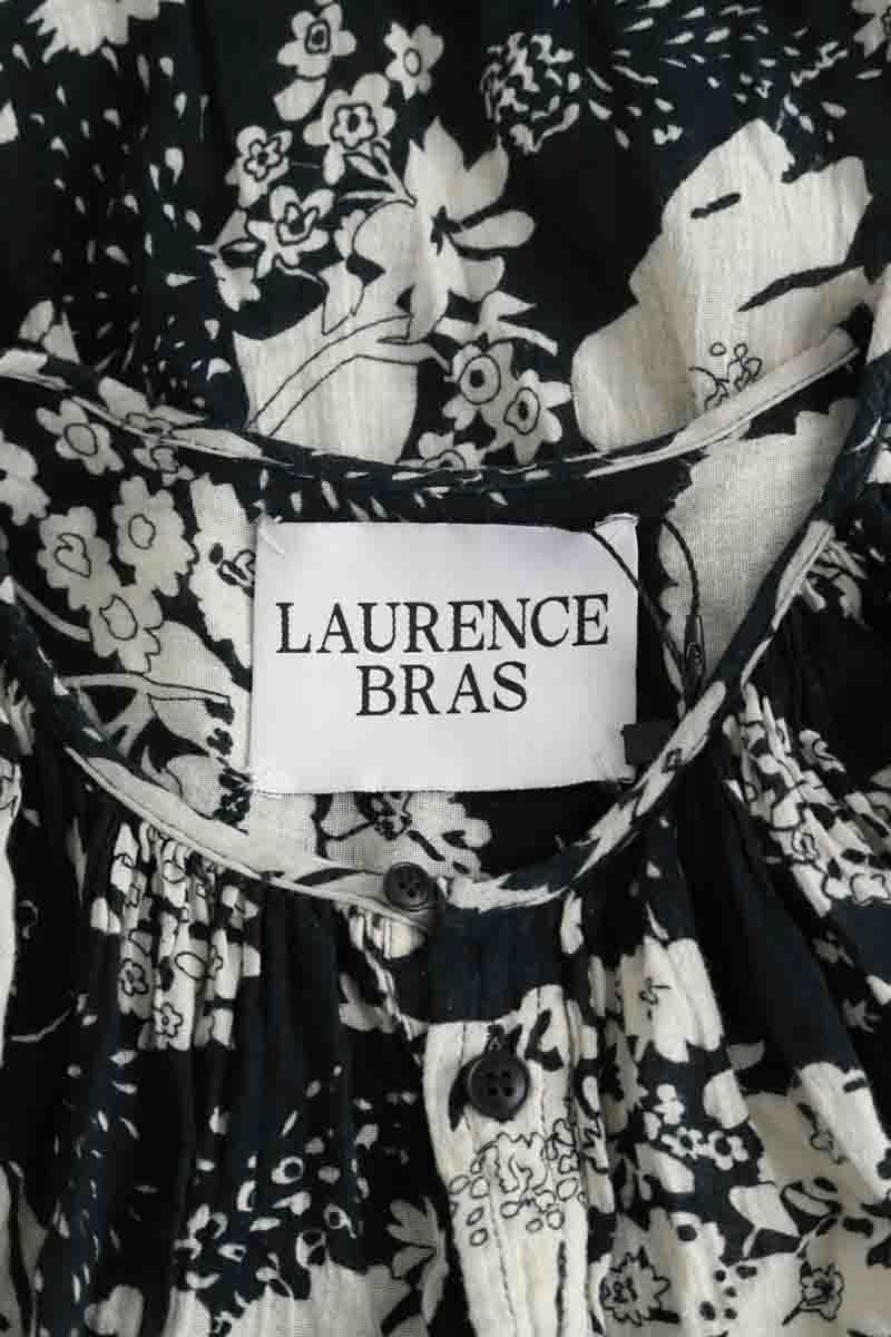 Cotton blouse LAURENCE BRAS - Seconde Main Black