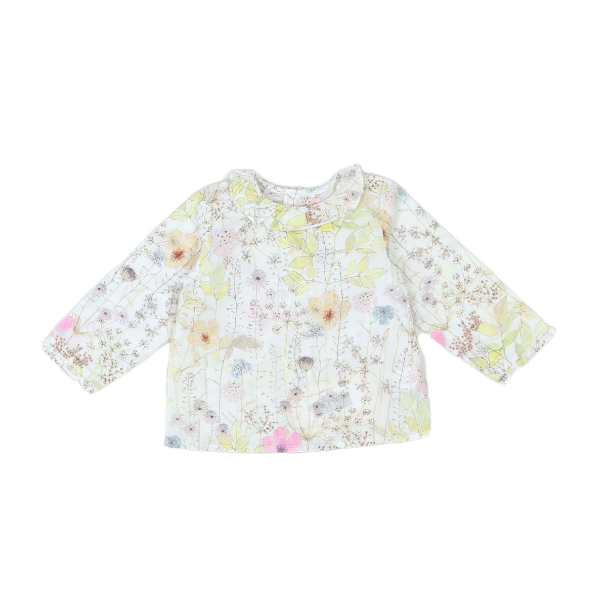 White Baby Blouse - 18 months BONPOINT - Seconde Main White