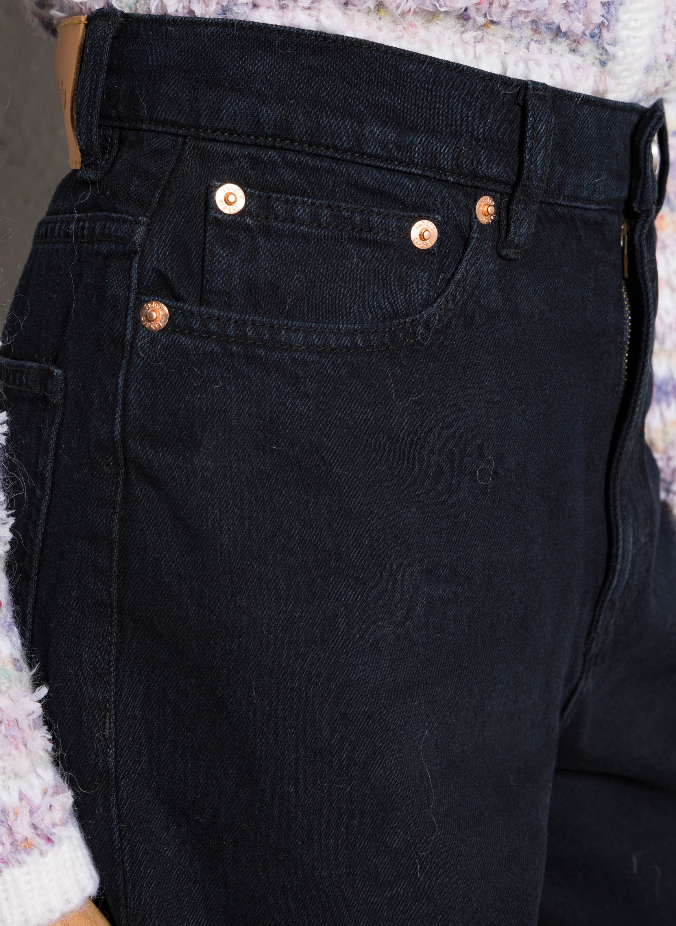 Jean large en coton LAB DIP Bleu