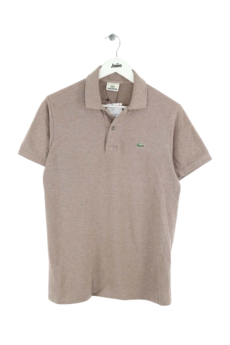 Cotton T-shirt LACOSTE - SECONDE MAIN Brown