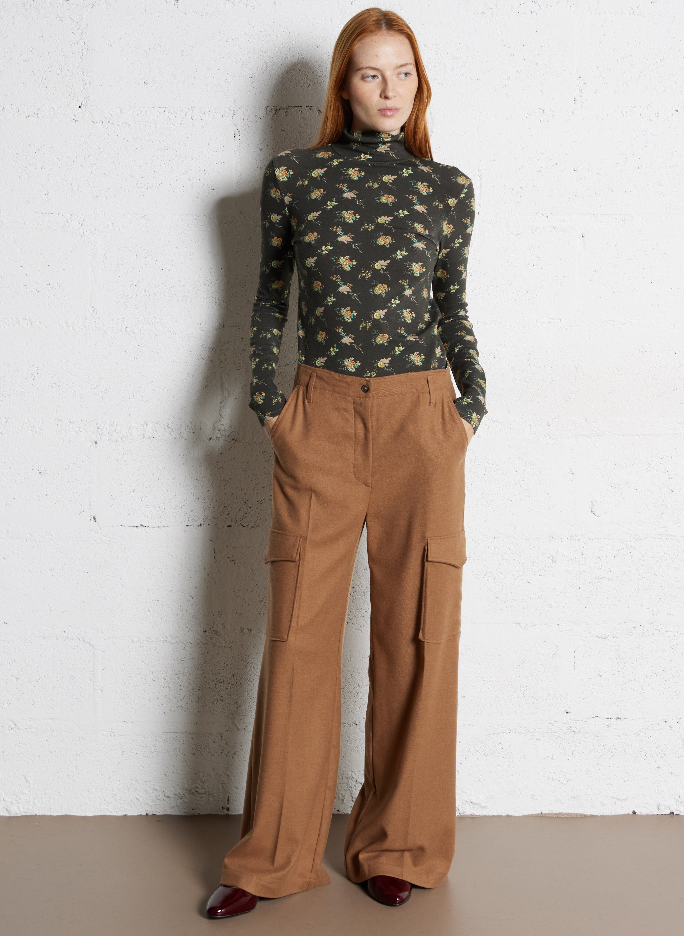 Ballet flats with patent leather buckles SCHMOOVE Red