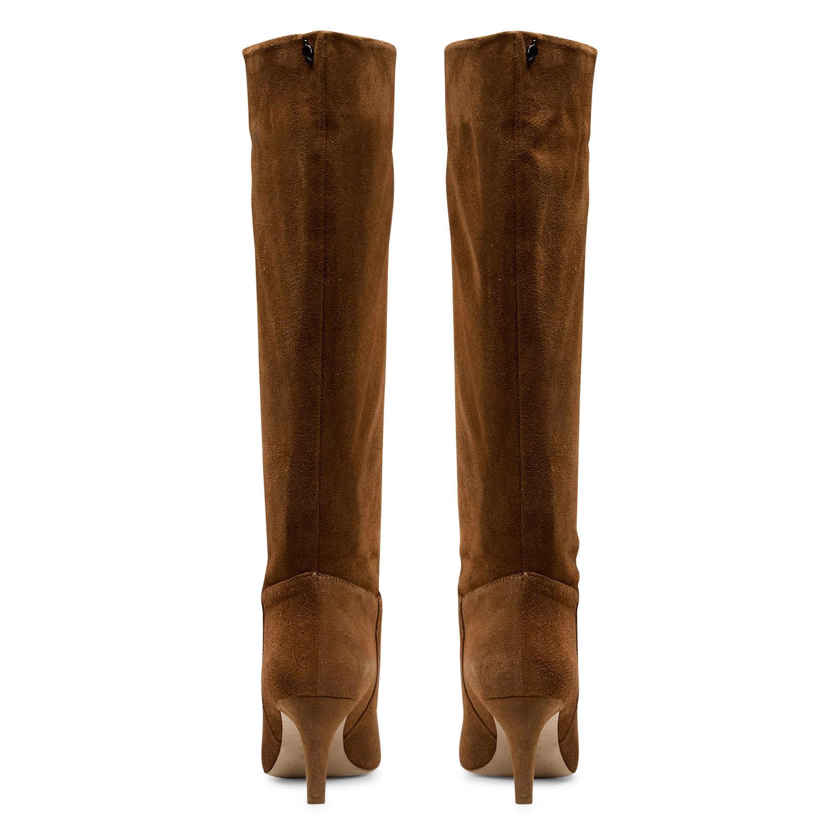 Bottes en cuir velours ONE STEP Marron