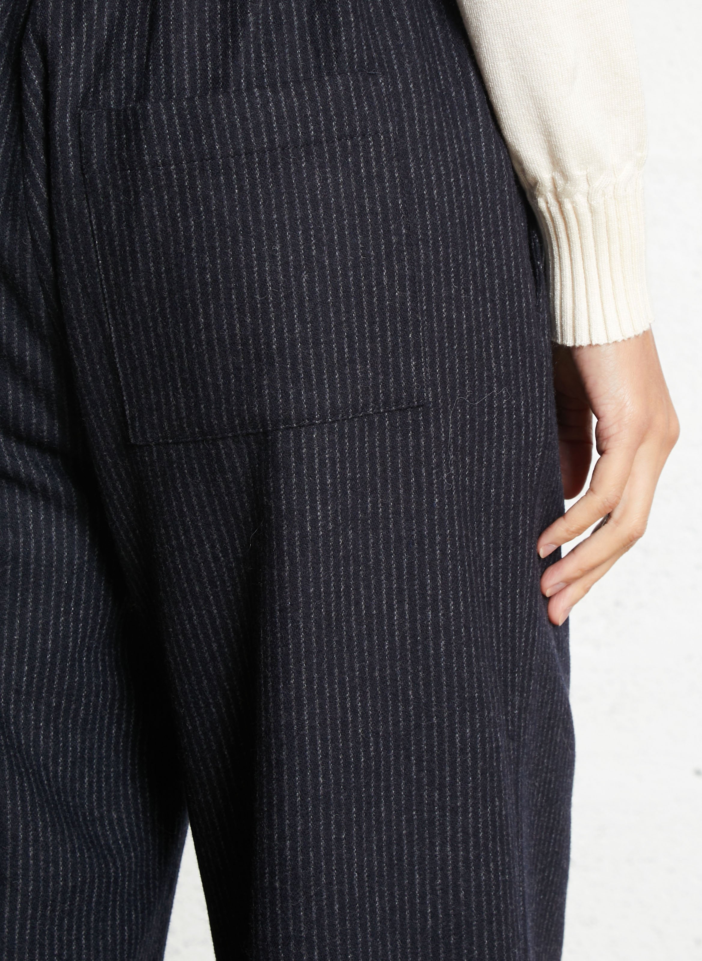 Low-cut loose-fit dress BELLEPIECE Blue