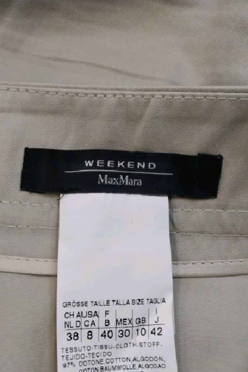 Mini skirt MAX MARA - Seconde Main Beige