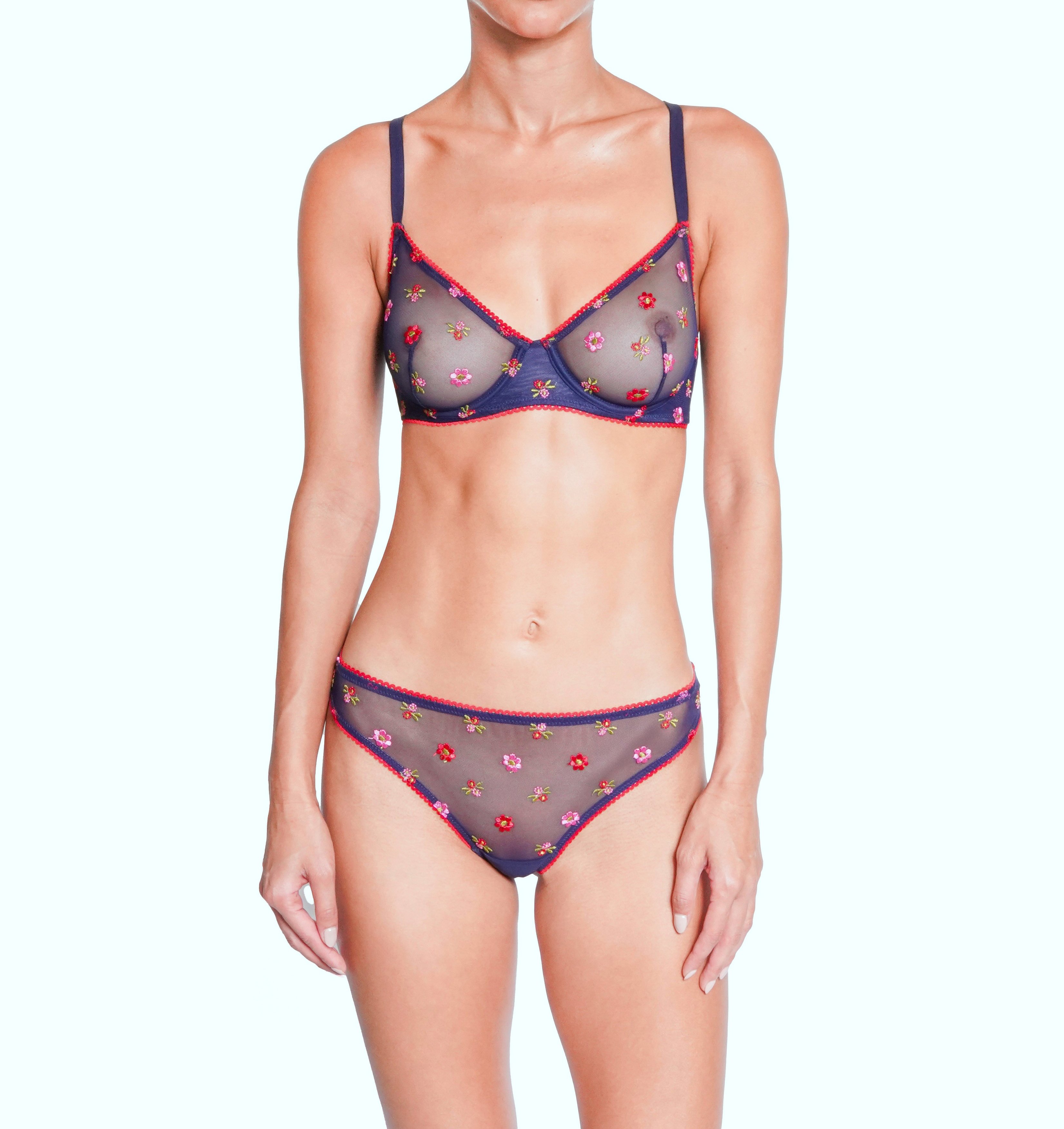 Bisou underwire bra Blue