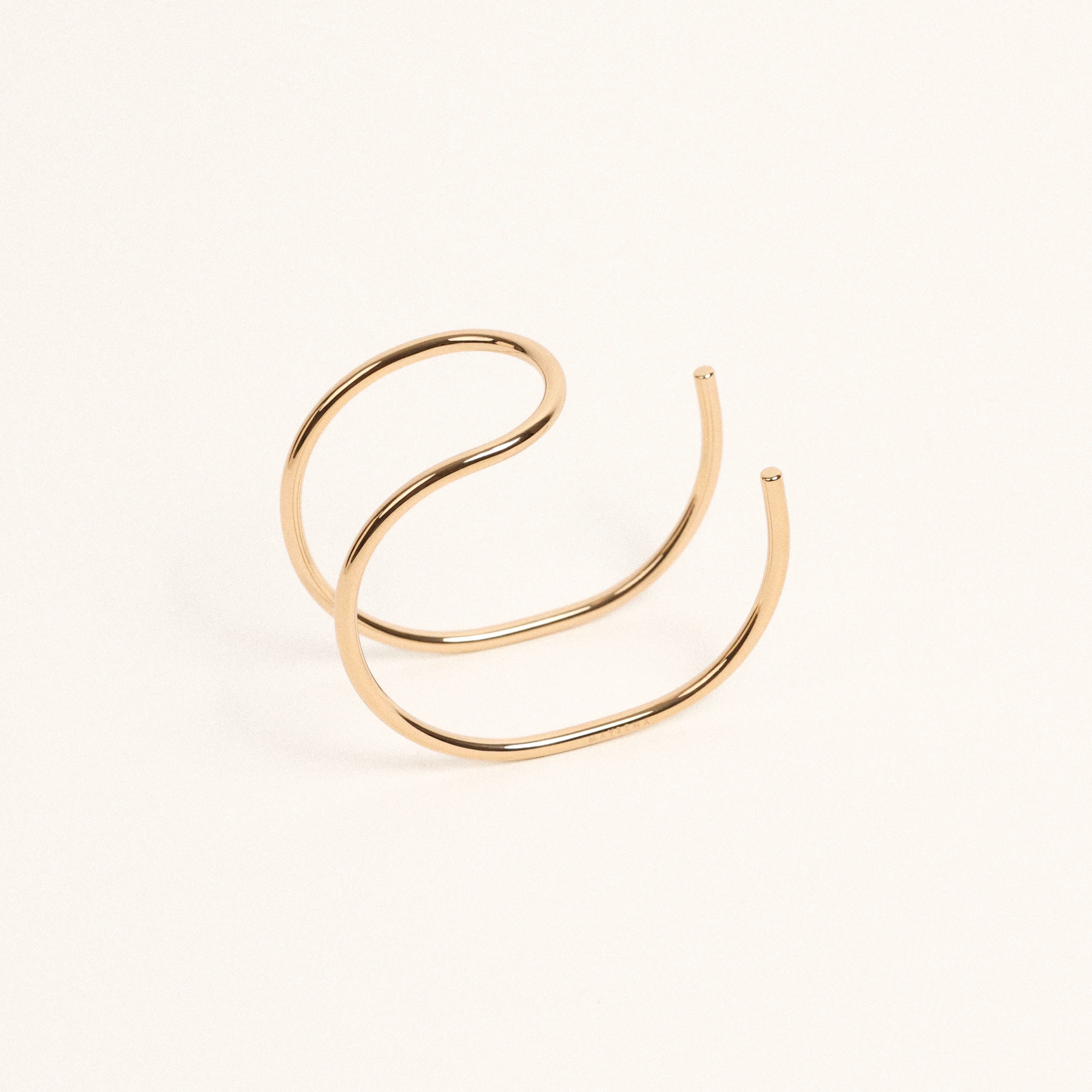 Manchette ajustable, argent recyclé MAYRENA