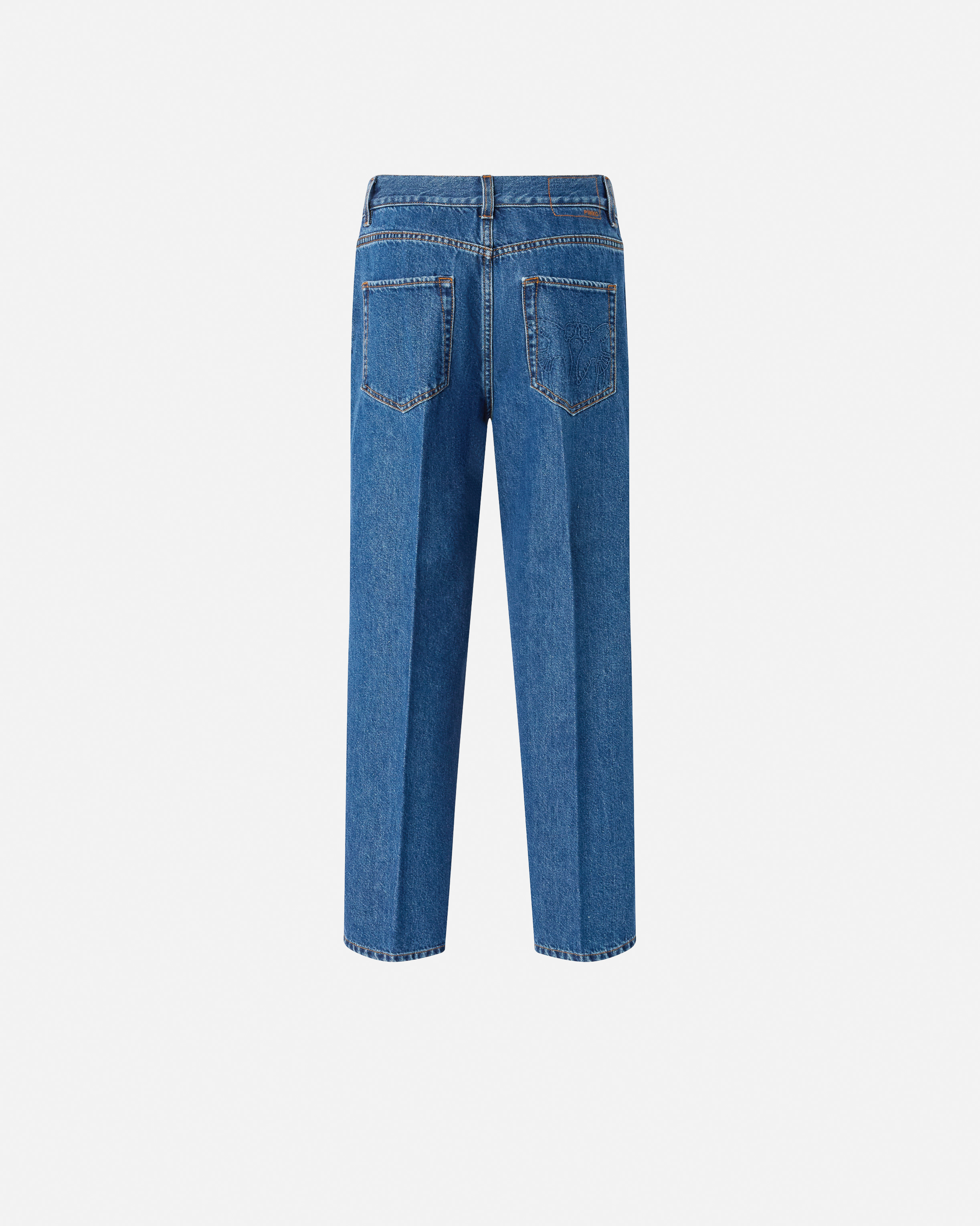 Loose split bottom jeans PINKO Blue