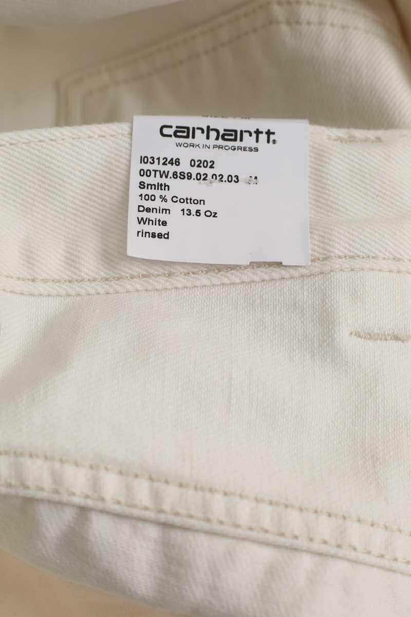 - Straight-leg jeans
- 5 pockets
- Straight cut
- Faded effect CARHARTT - SECONDE MAIN White