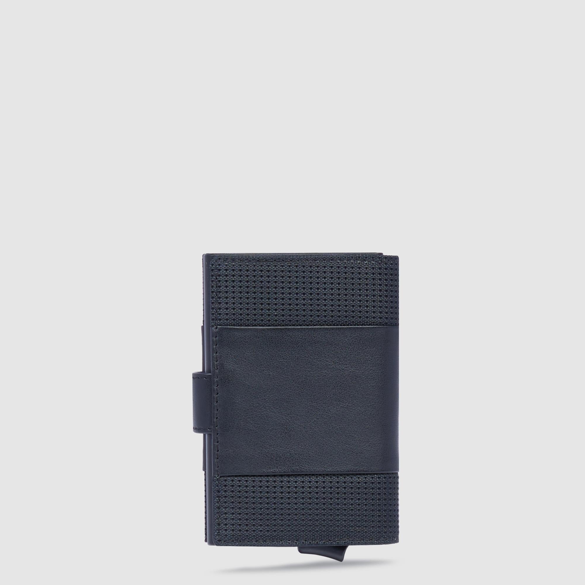 Metal credit card holder with RFID protection PIQUADRO Black