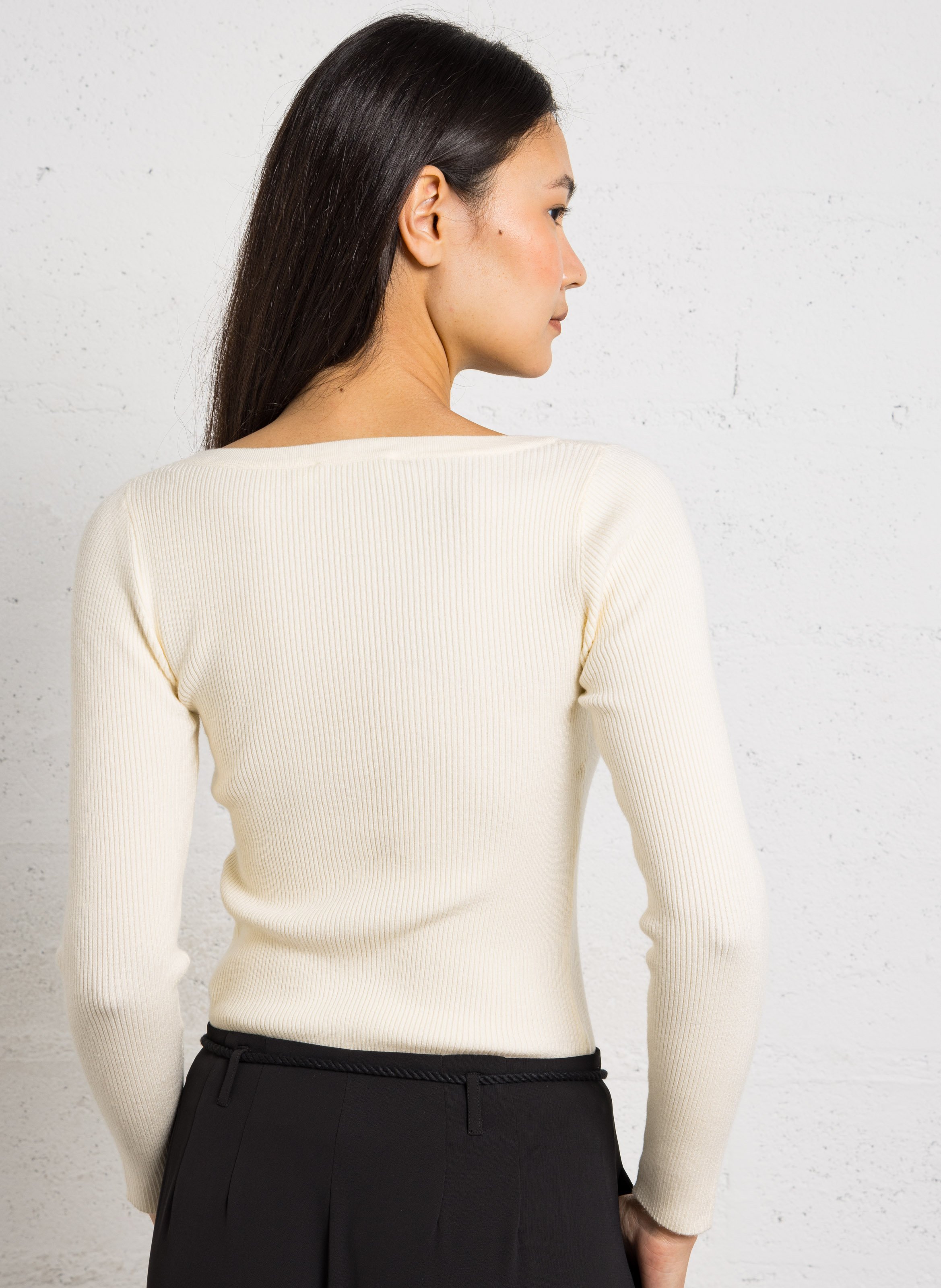 High-neck sweater LA PETITE ETOILE Beige