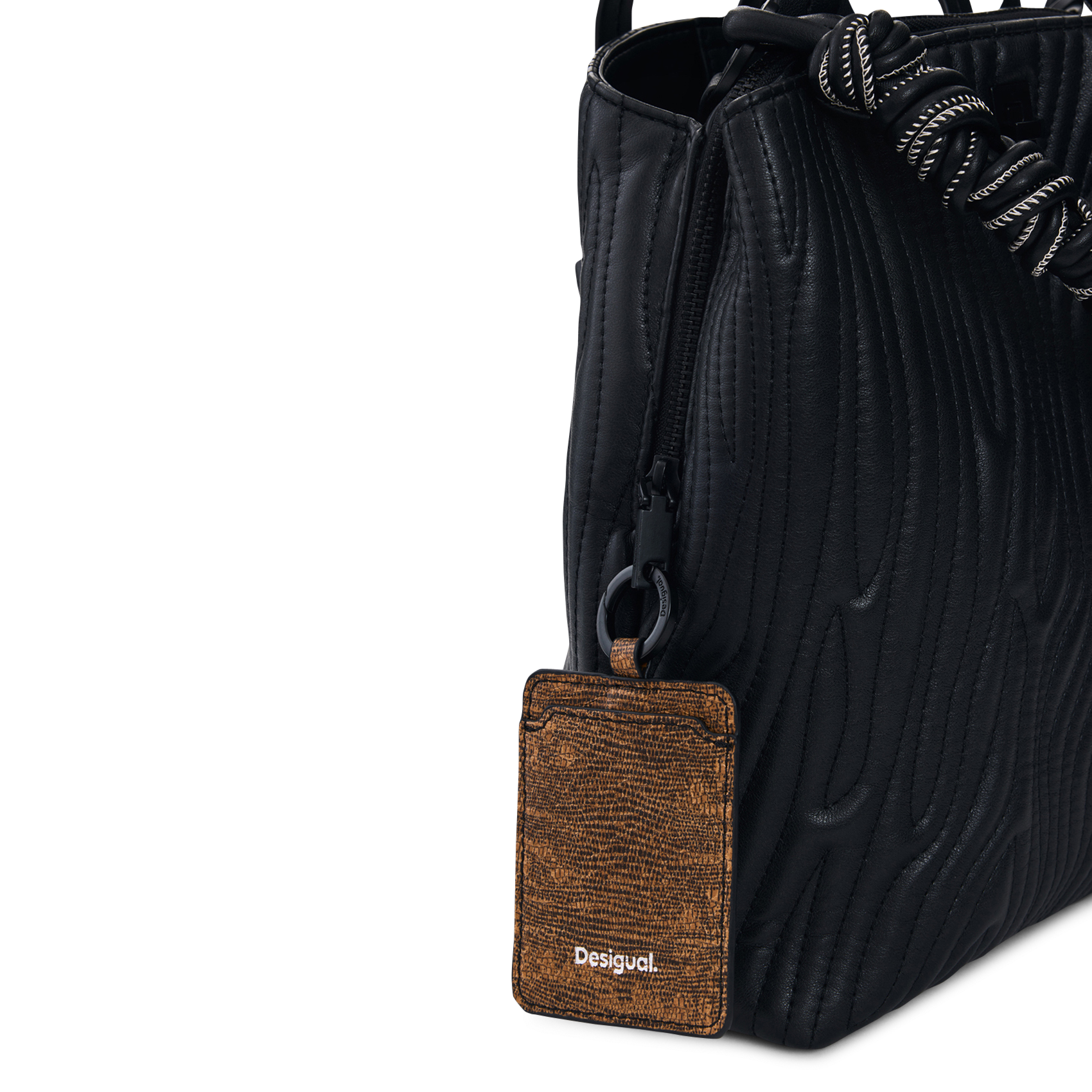 Padded Pak'r® printed backpack DESIGUAL Black