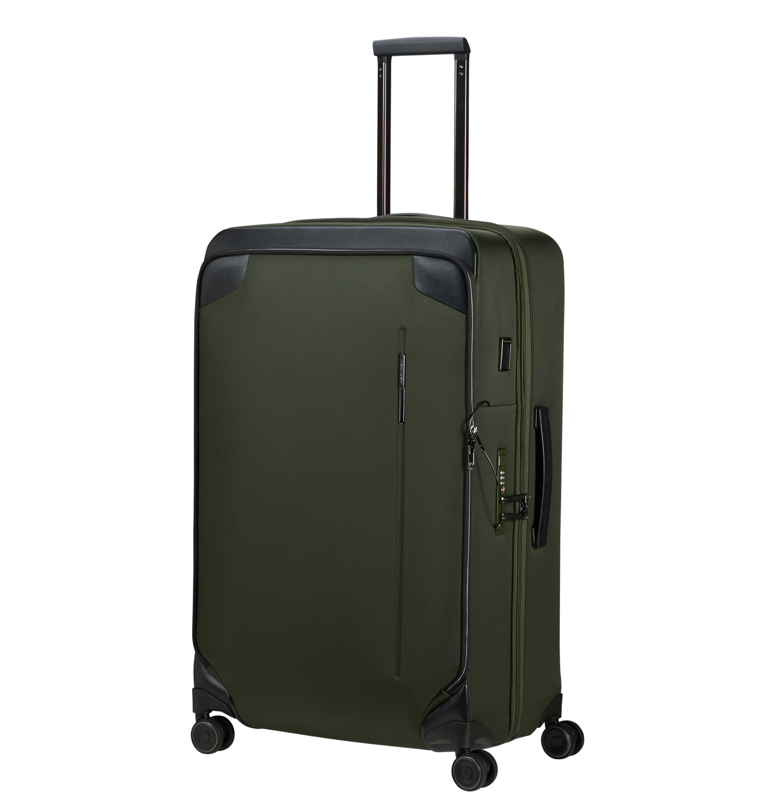 Splendix 4-wheel large suitcase SAMSONITE Green