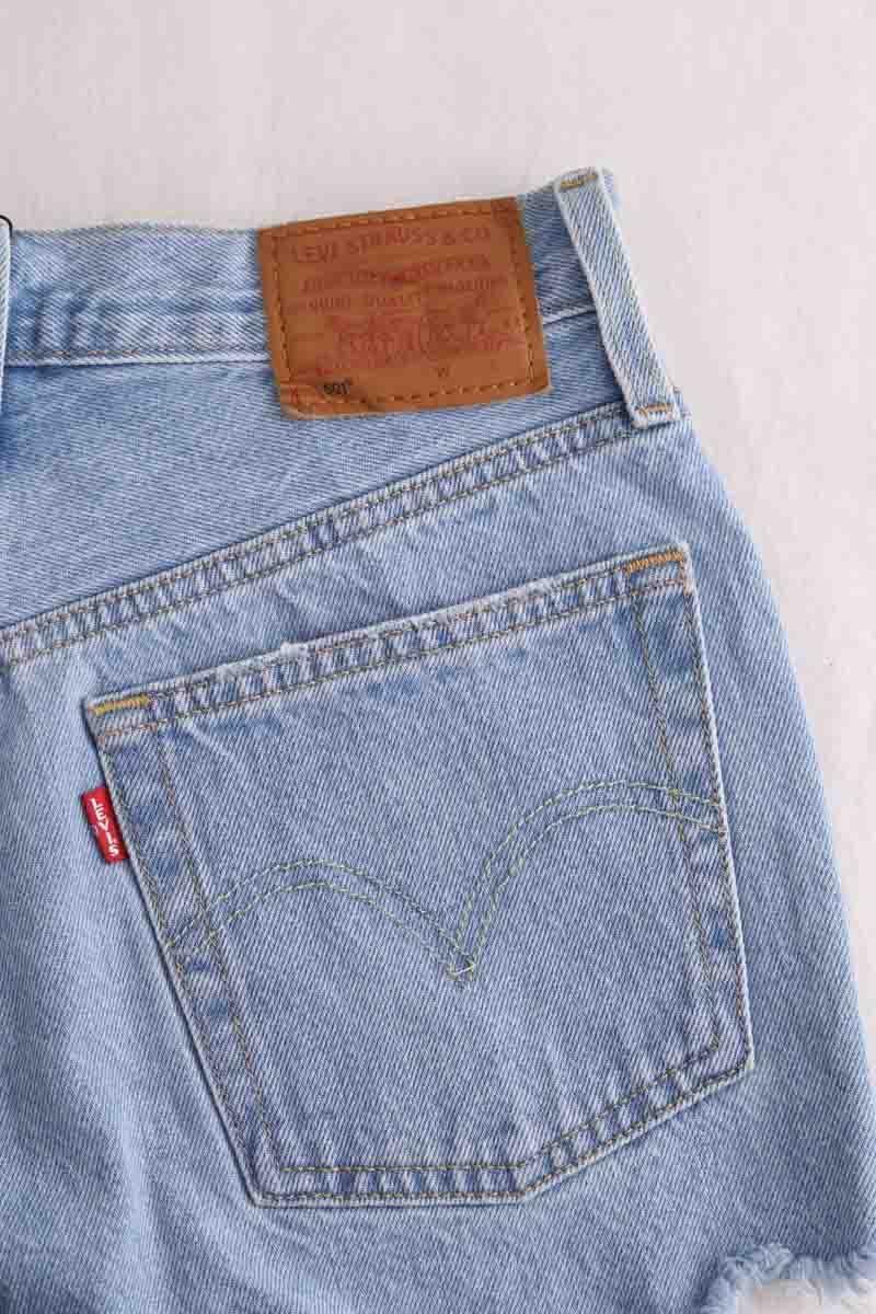 Mini shorts LEVI'S - Seconde main Blue