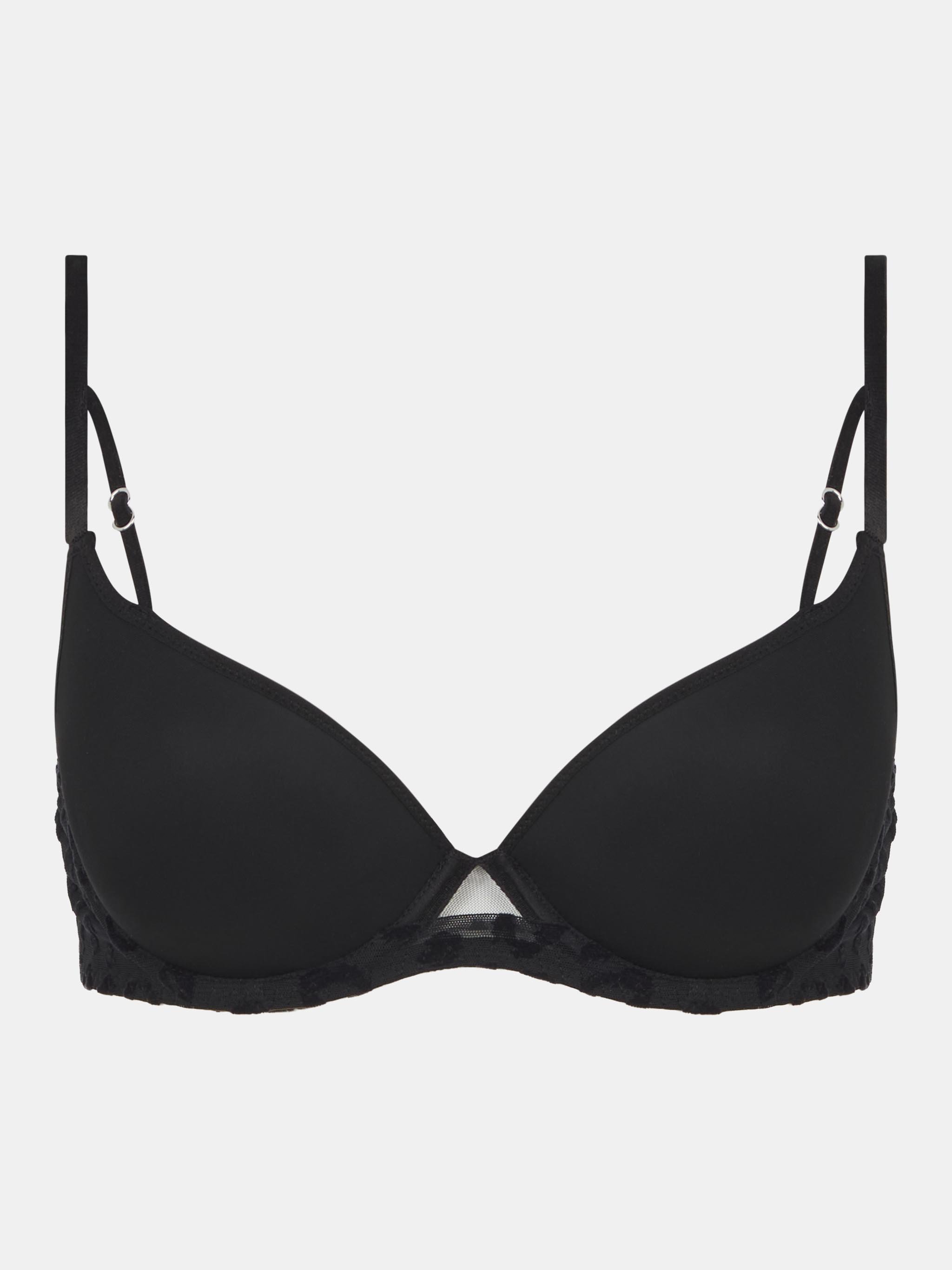 Full-cup spacer bra CHANTELLE PULP Black