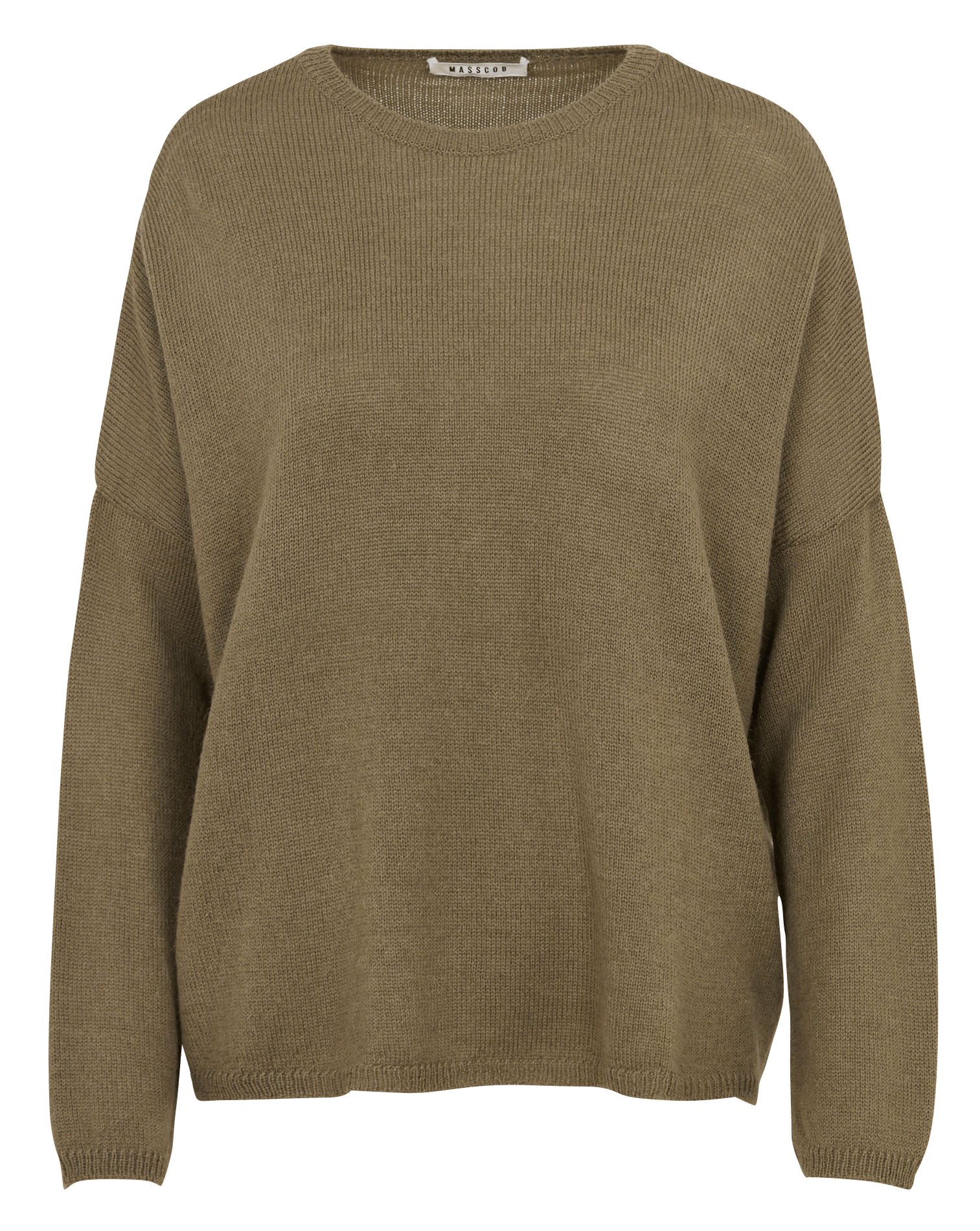 Pull col rond en laine mélangée MASSCOB