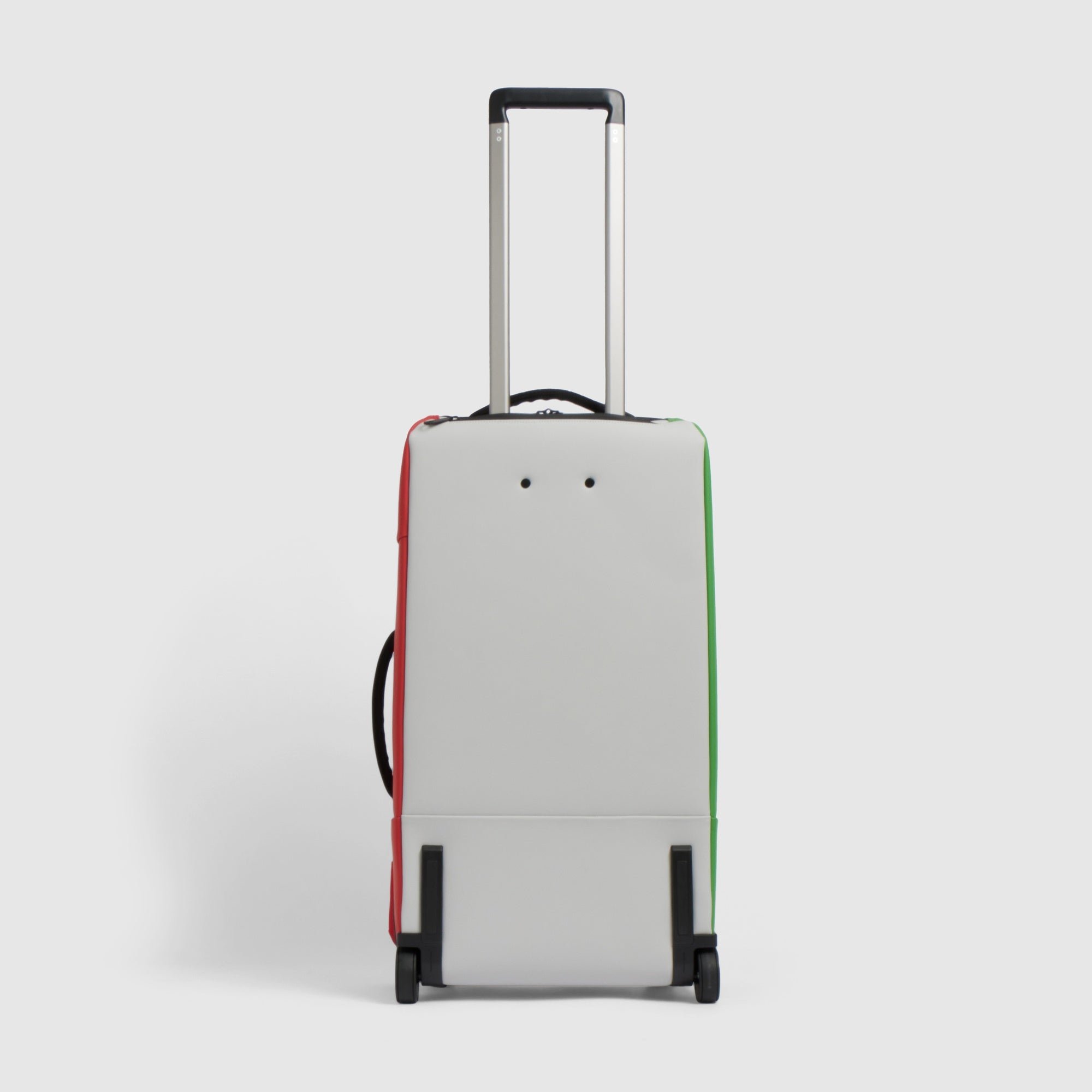 "piquadro x fisi" wheeled travel bag PIQUADRO White