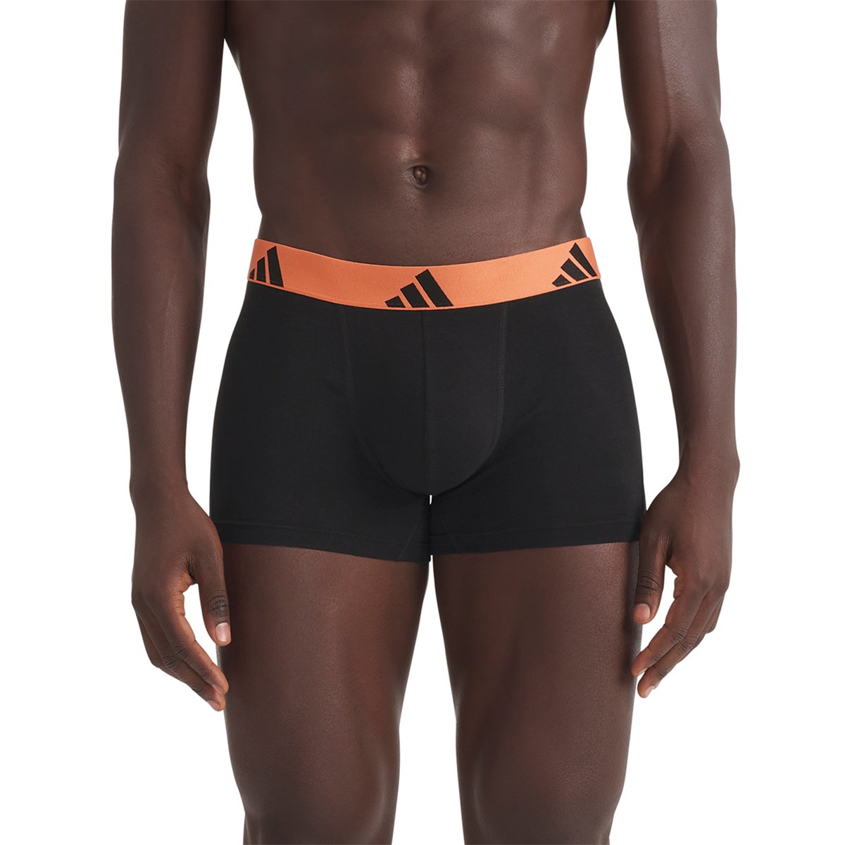 Active flex cotton boxer shorts, pack of 3 | Black ADIDAS UNDERWEAR Men