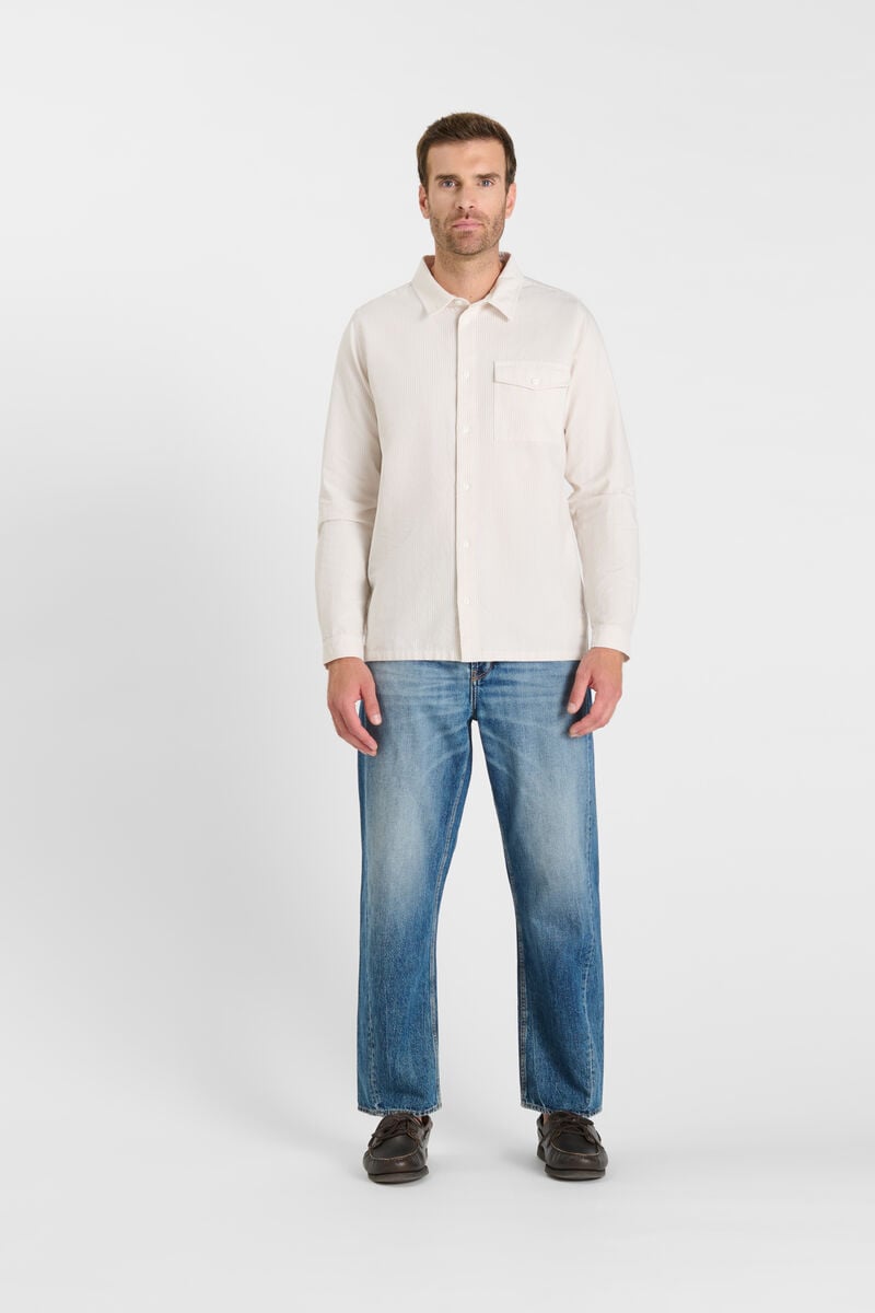 Chemise boutonnée LE TEMPS DES CERISES Blanc