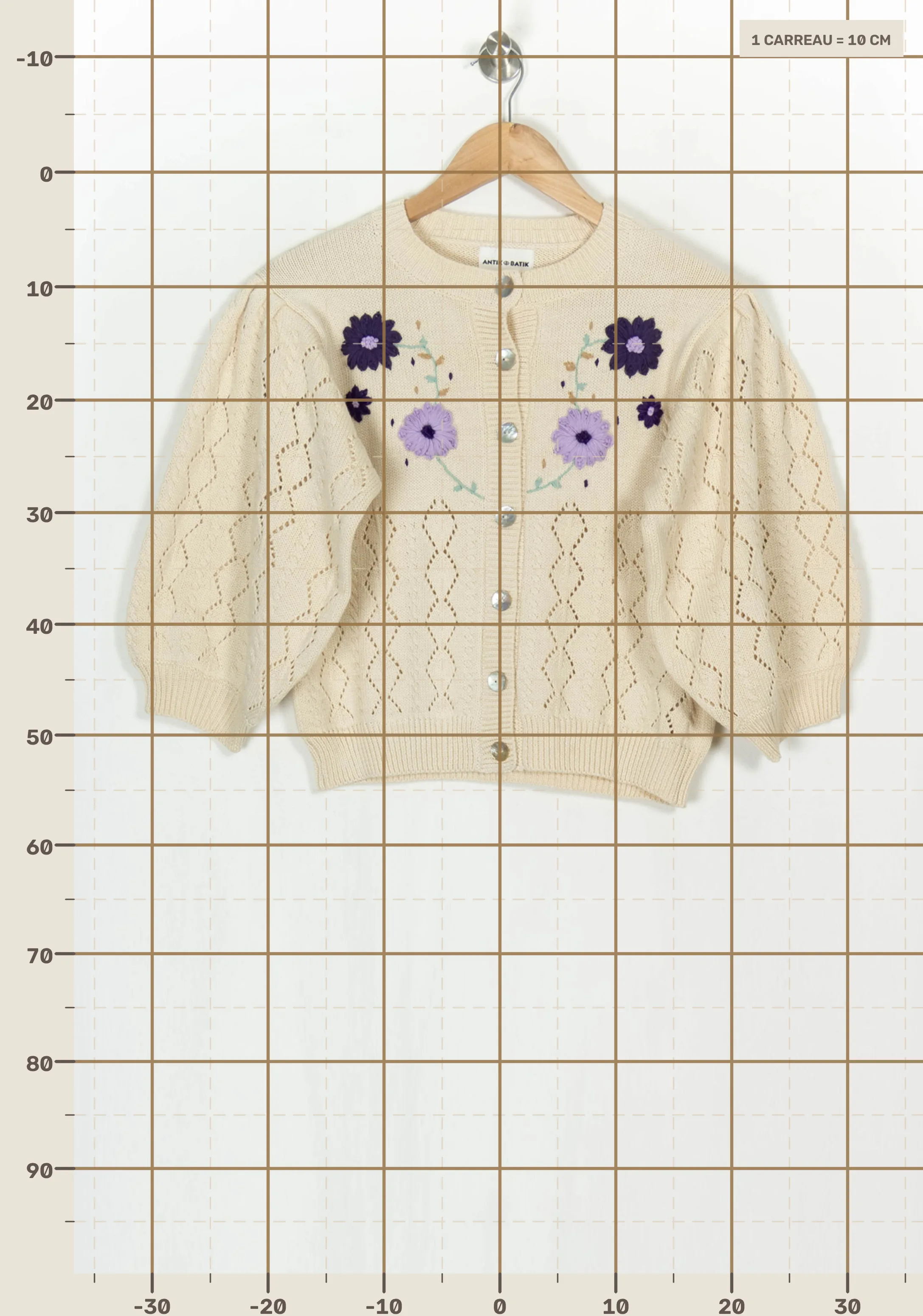Cardigan ANTIK BATIK - Seconde Main Multicolored