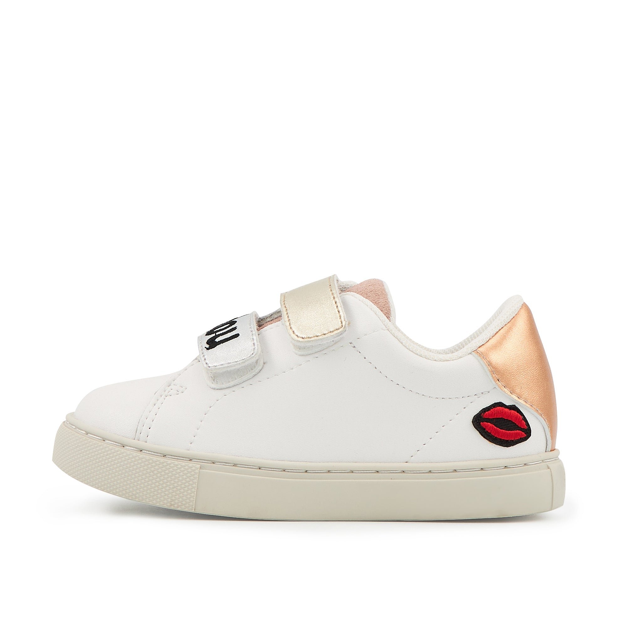 Leather sneakers BONS BAISERS PARIS White