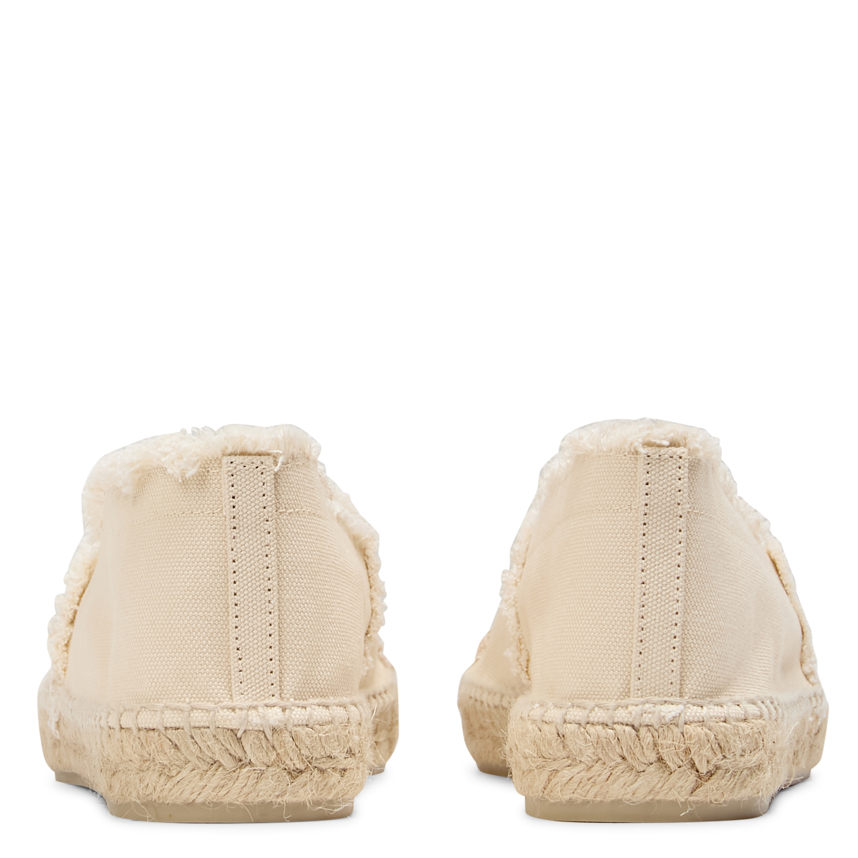 Espadrilles en coton mélangé lin CASTANER Beige