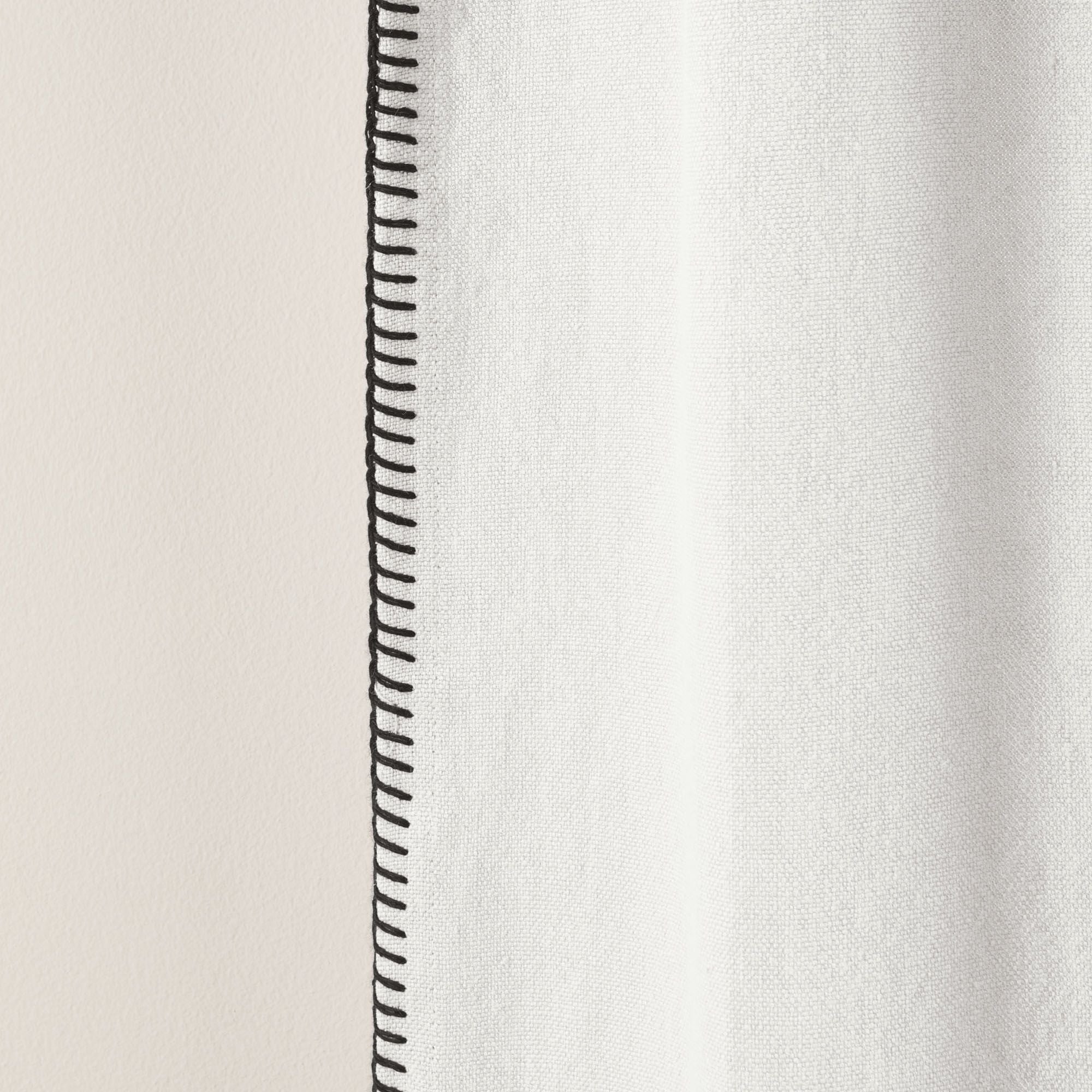 NINO - Curtain with gathering tape MADURA White