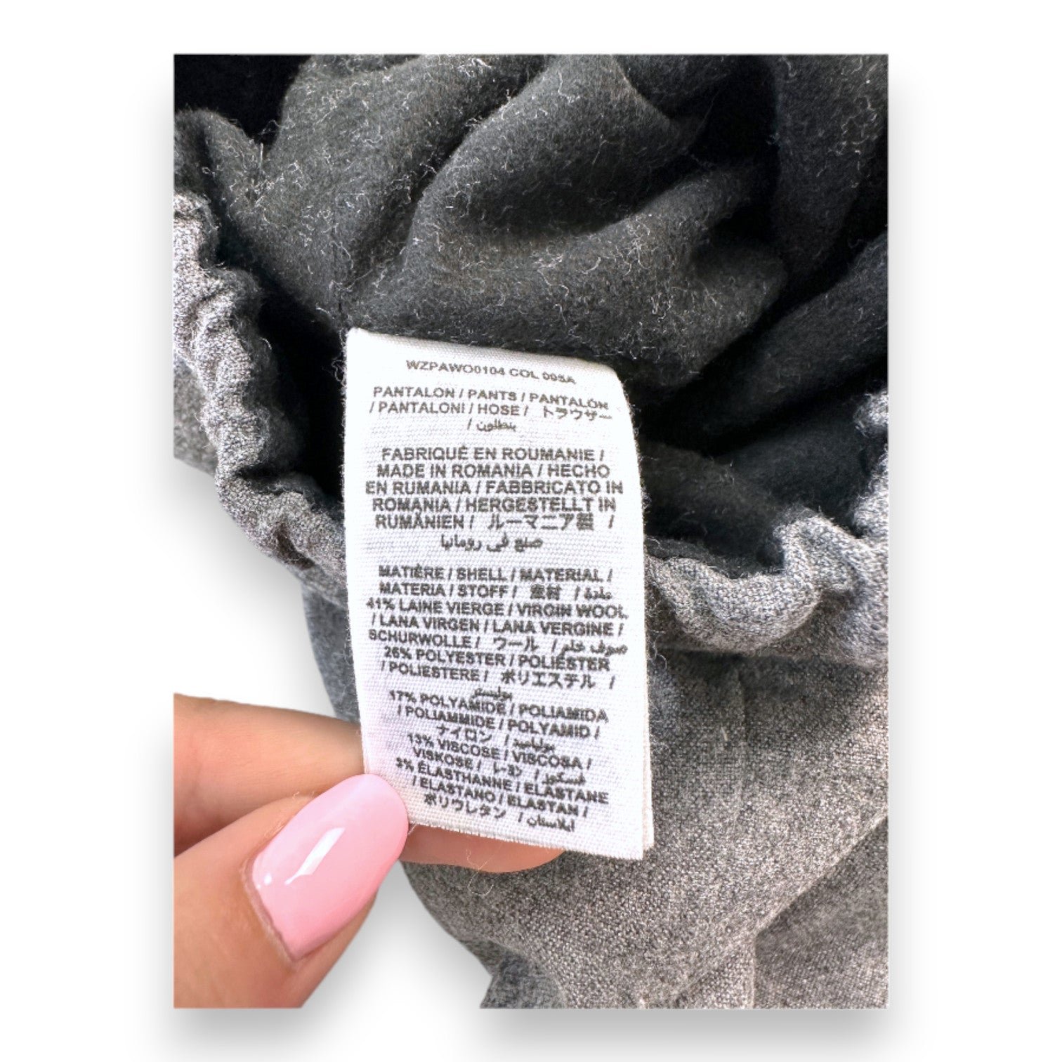 Grey baby pants - 24 months BONPOINT - Seconde Main Grey