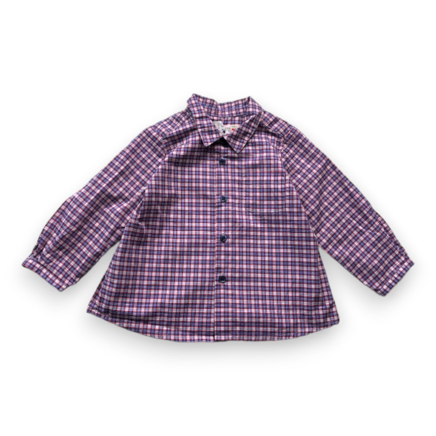 Red baby shirt - 12 months BONPOINT - Seconde Main Red