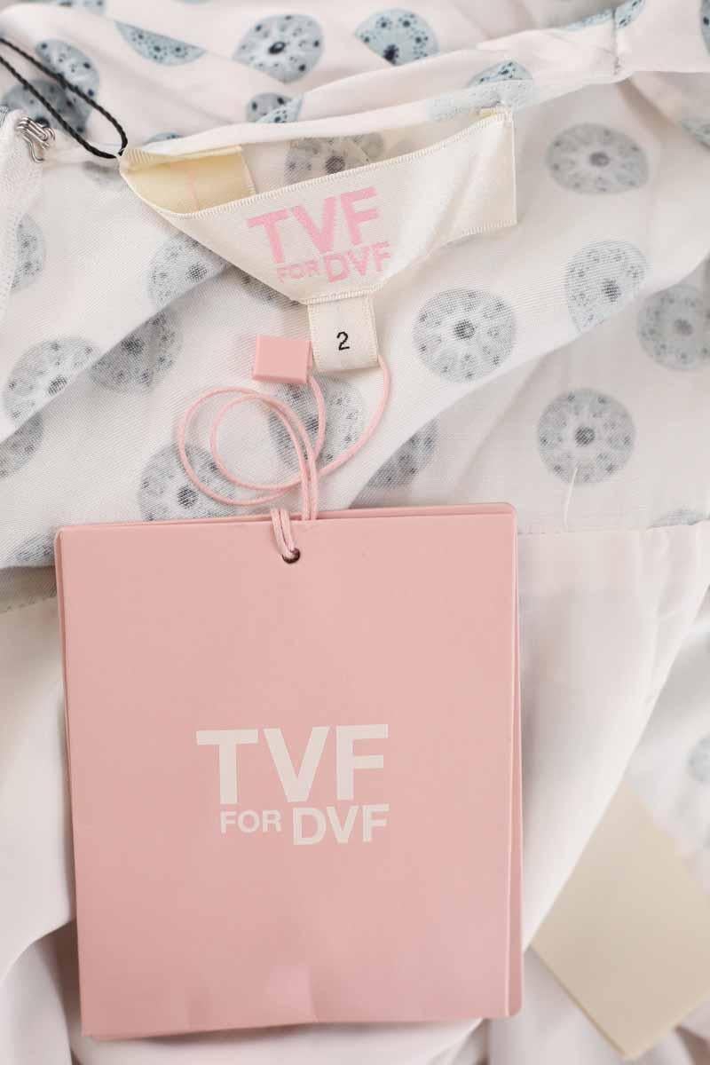 White dress DIANE VON FURSTENBERG - Seconde Main White