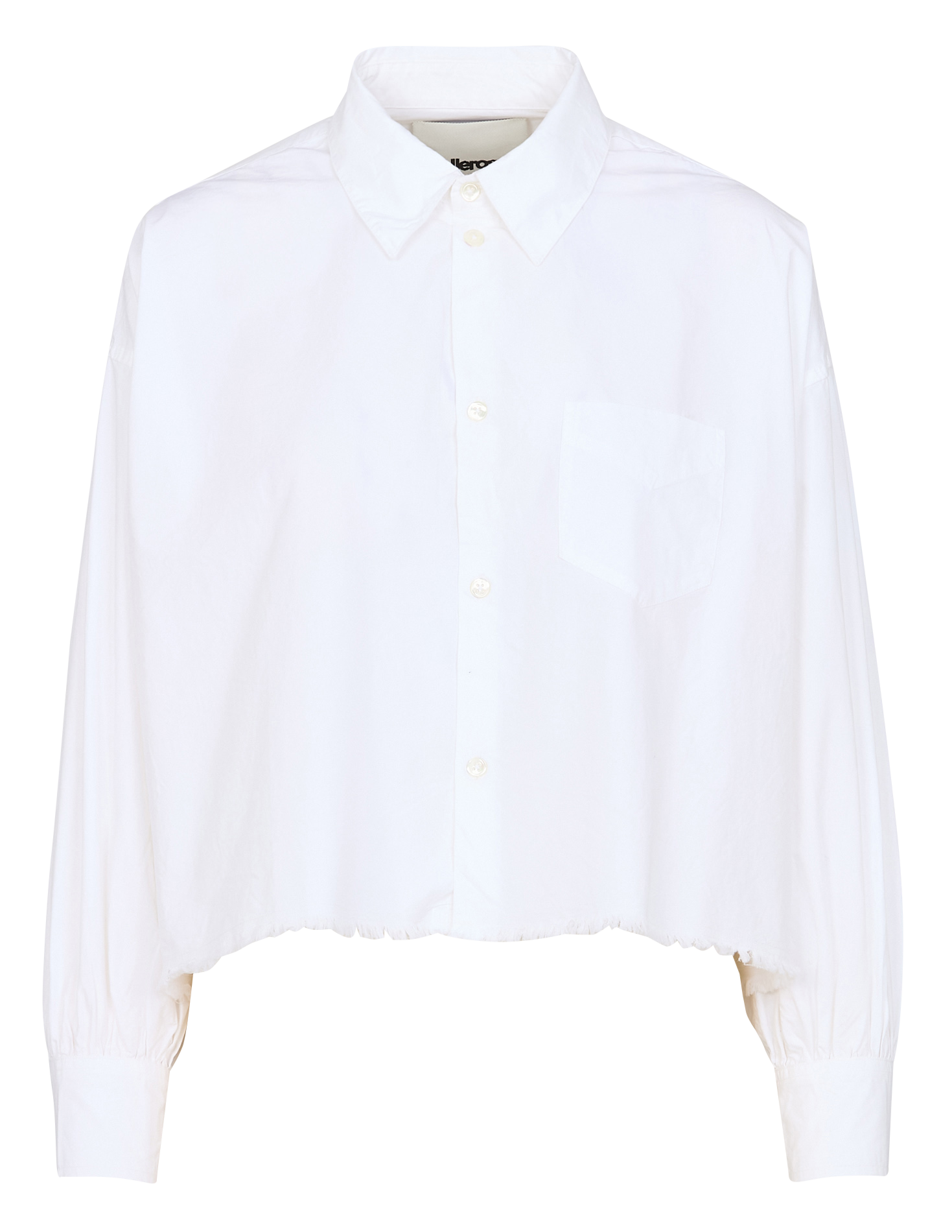 Short cotton poplin dress BELLEROSE White