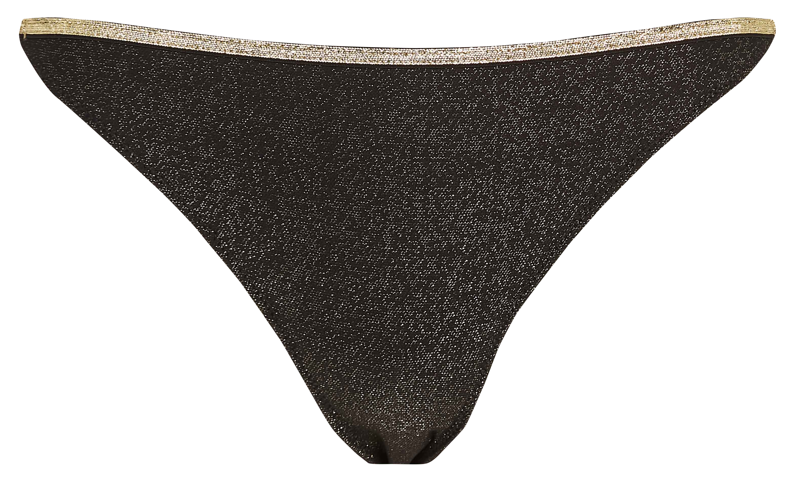 Metallischer Tanga LA NOUVELLE Schwarz