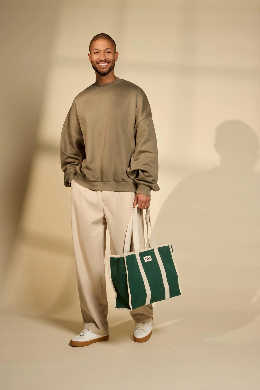 Oscar tote bag HINDBAG Green