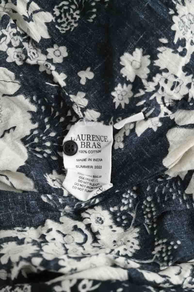 Cotton blouse LAURENCE BRAS - Seconde Main Black