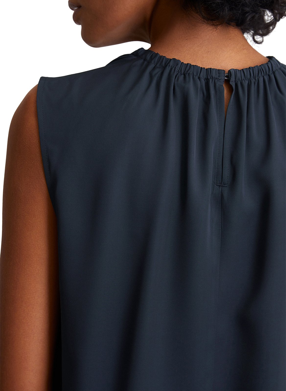 Bedrucktes Viskose-Top MARC O&#039;POLO Blau